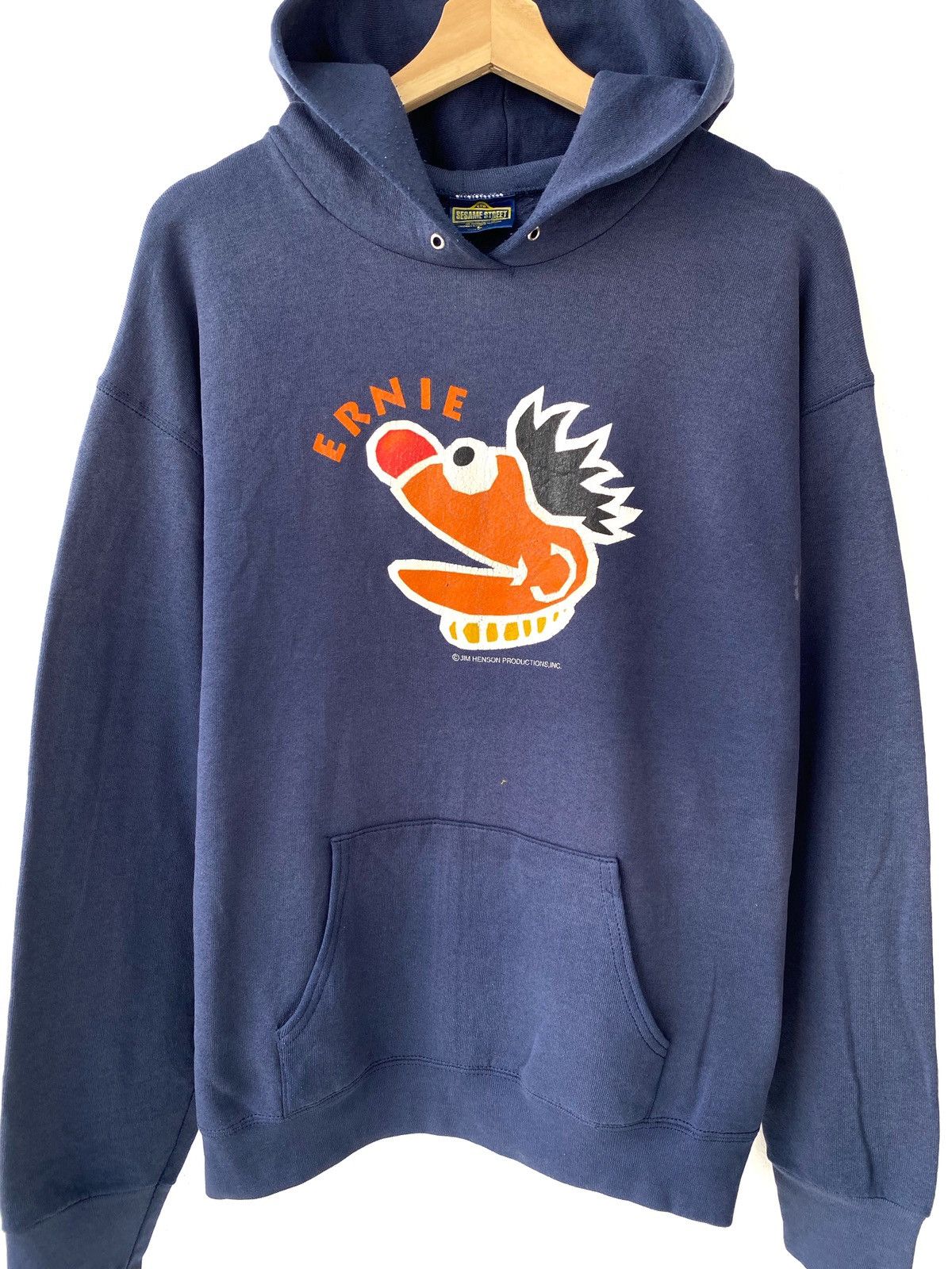 Cartoon Network Vintage 90s Sesame Street Pullover Hoodies Size US L / EU 52-54 / 3 - 2 Thumbnail
