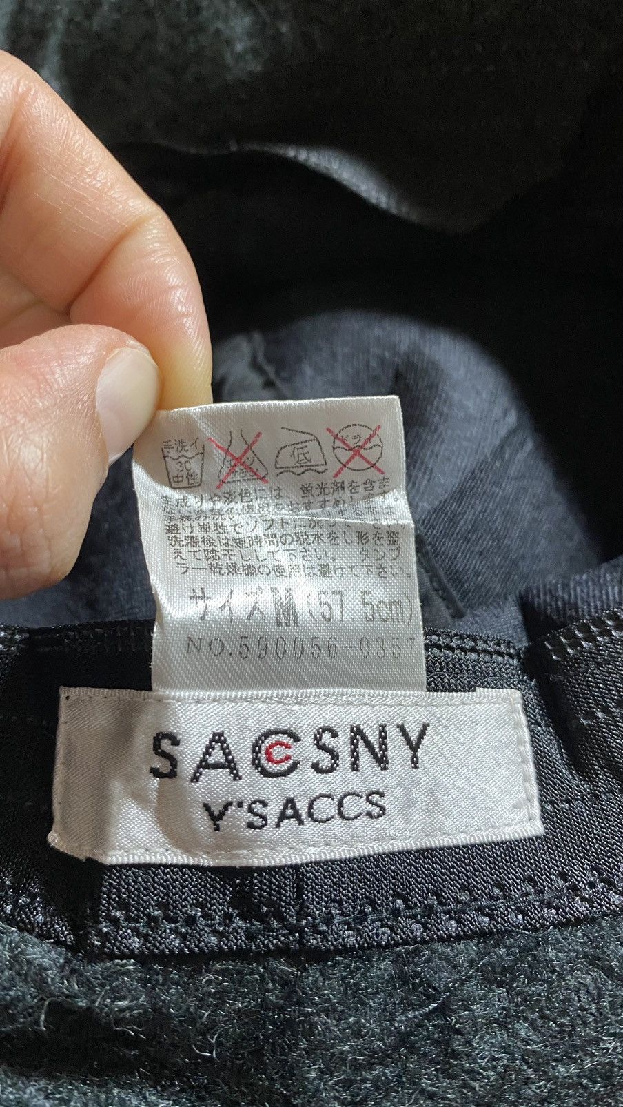 Vintage × Yohji Yamamoto 🔥Vintage🔥 Y's/ SACSNY YSACCS Bucket Hat Size ONE SIZE - 6 Thumbnail