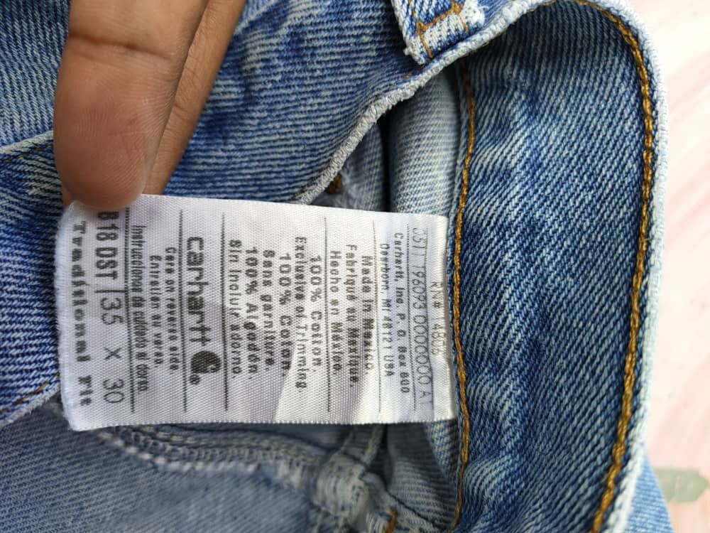 Carhartt Carhartt Denim Size US 34 / EU 50 - 9 Thumbnail