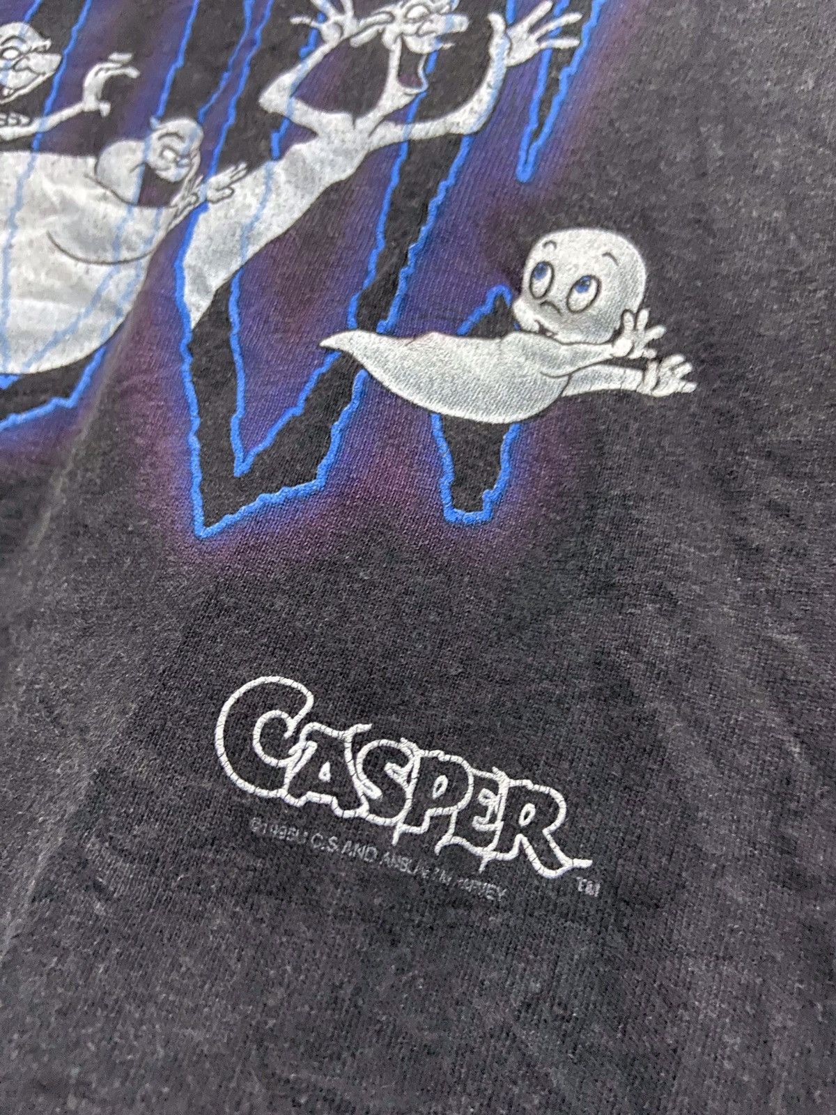 Cartoon Network × Vintage Vintage 1995 Casper Cartoon Movie t-shirt Size US M / EU 48-50 / 2 - 4 Thumbnail