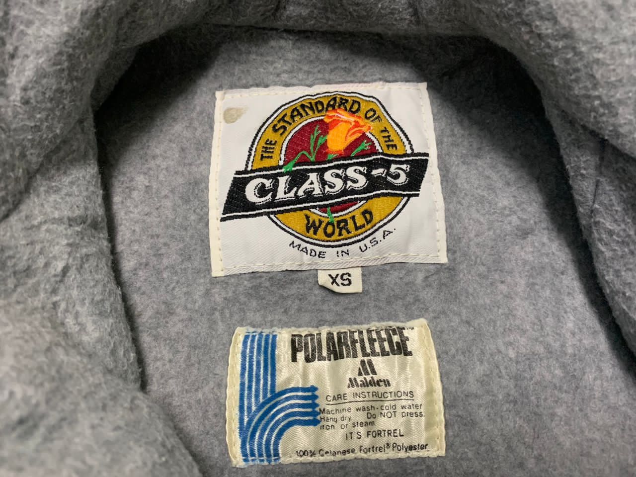 Class-5 Polarfleece Jacket Made in Usa