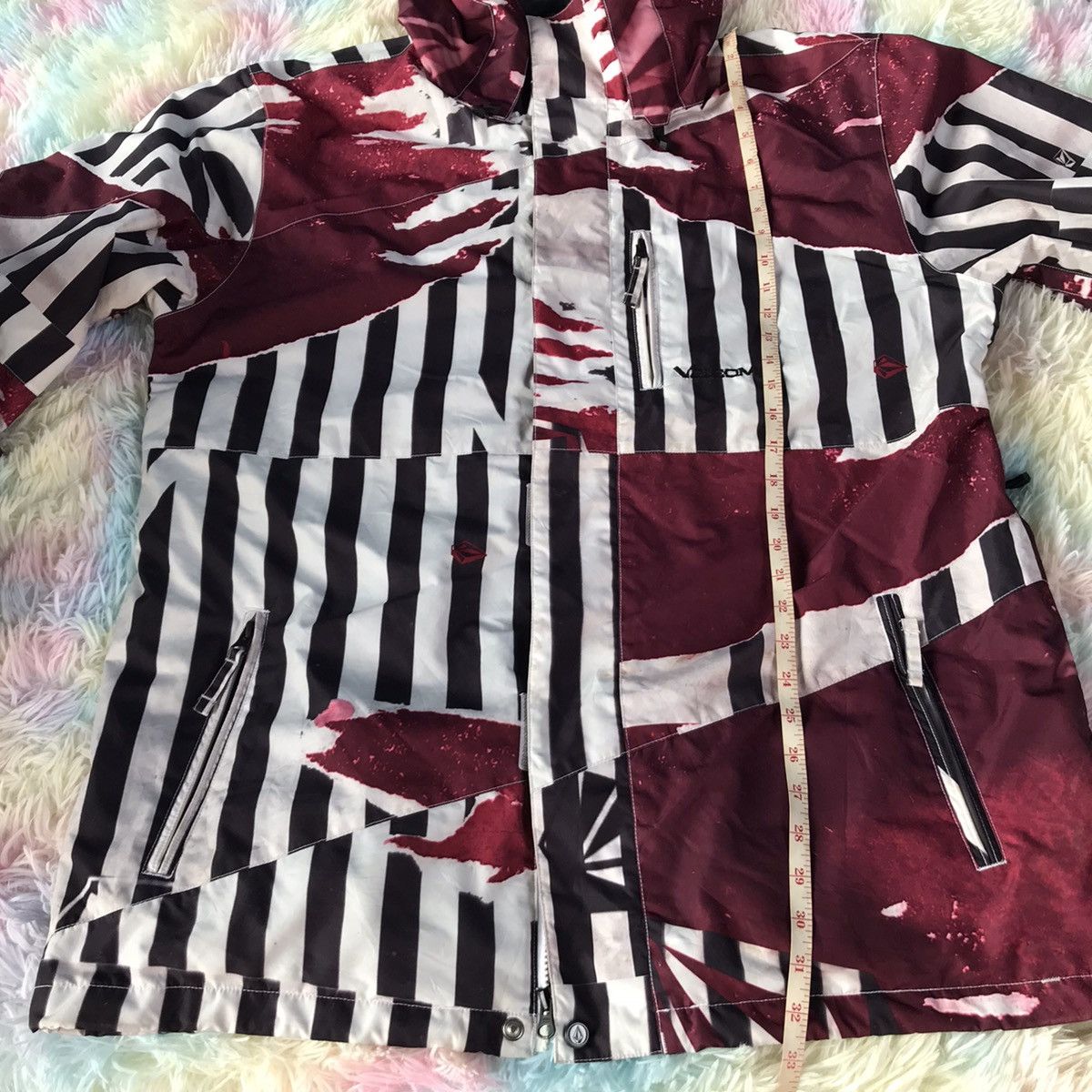 Volcom Vintage Volcom Jacket Volcom Hoodie Volcom Full Print Size US L / EU 52-54 / 3 - 12 Thumbnail