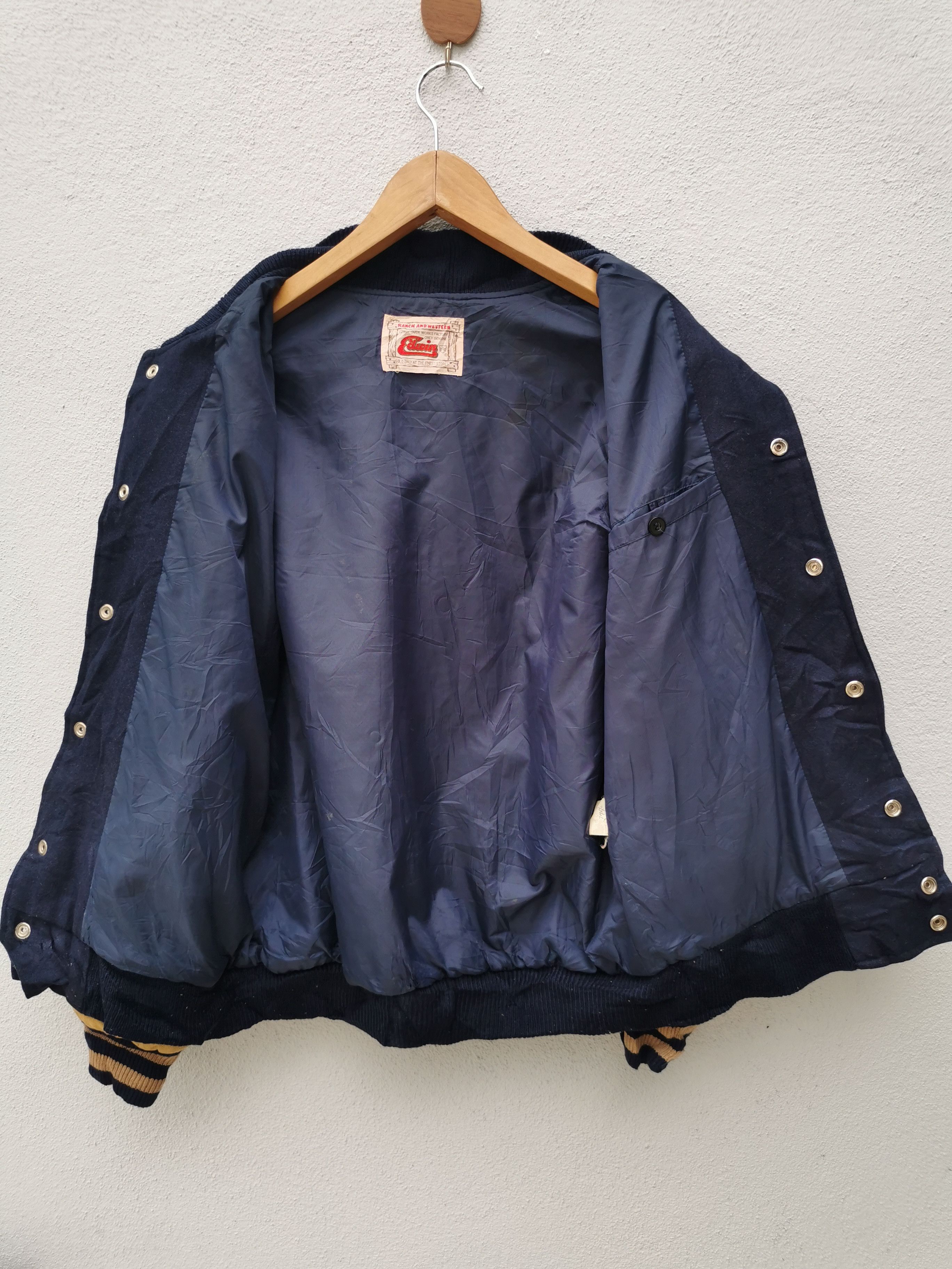 Edwin 💥OFFER ME💥 Vintage Edwin Varsity Wool Jacket Size US M / EU 48-50 / 2 - 4 Thumbnail