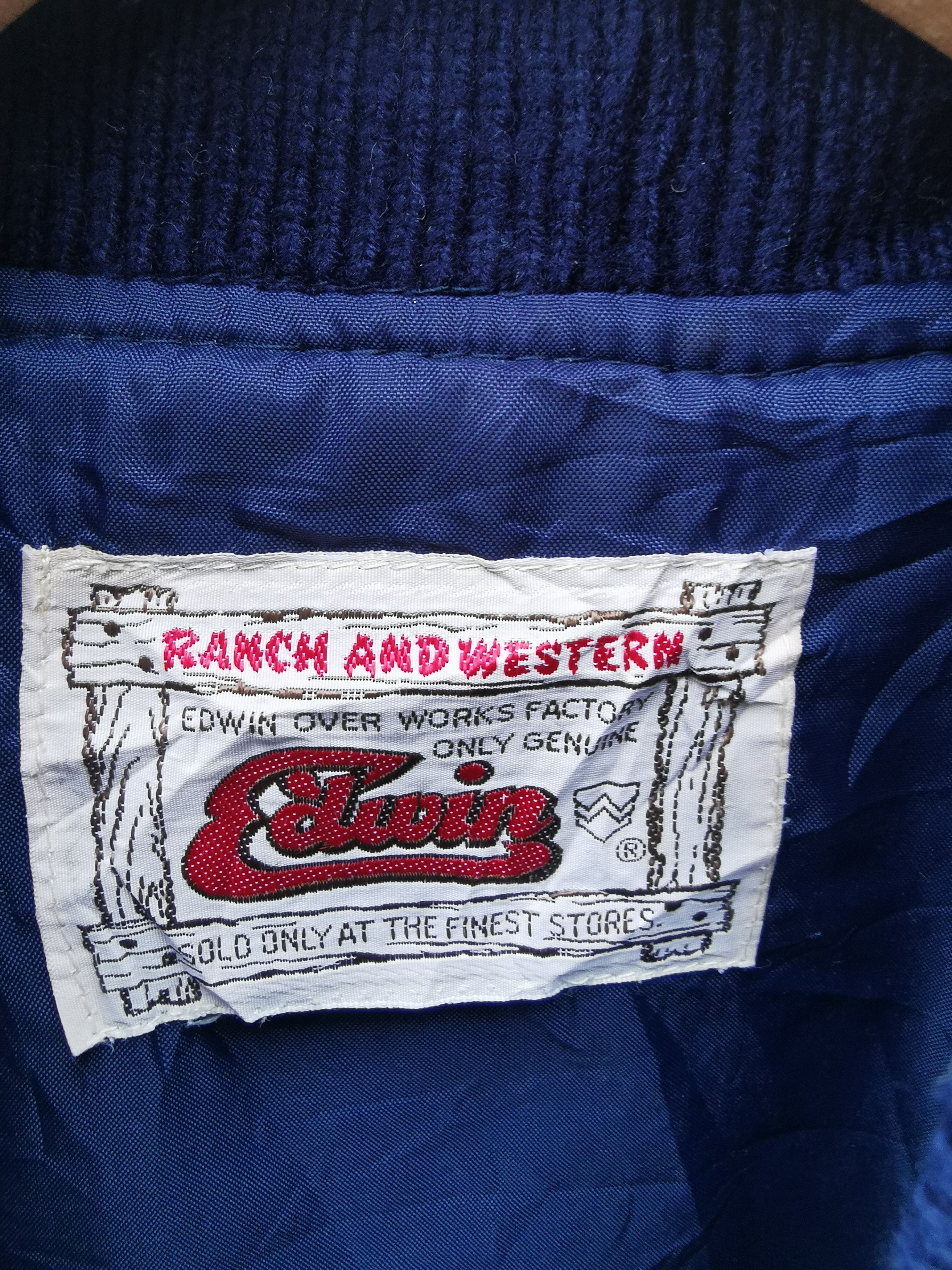 Edwin 💥OFFER ME💥 Vintage Edwin Varsity Wool Jacket Size US M / EU 48-50 / 2 - 6 Thumbnail