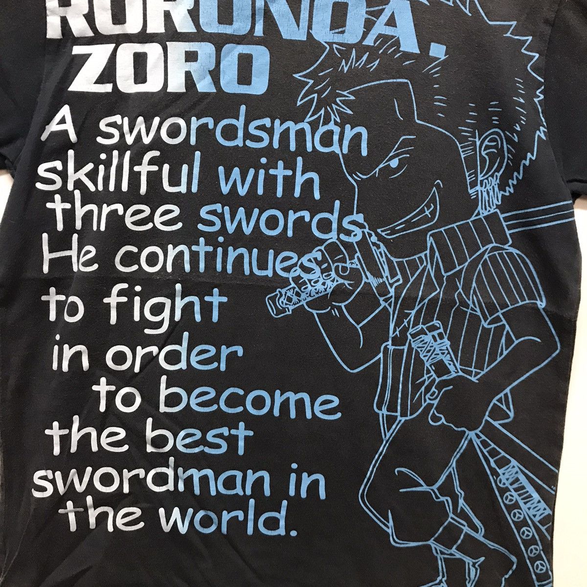 Cartoon Network × One Piece Vintage One Piece Tee Shirt Zoronoa.Zoro Size US S / EU 44-46 / 1 - 3 Thumbnail