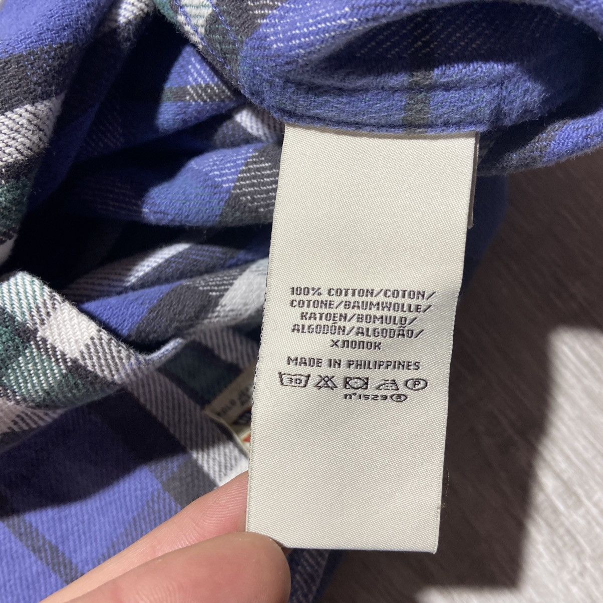 Flannel × Lauren Ralph Lauren × Polo Ralph Lauren Vintage Polo Jeans Ralph Lauren Heavy Cotton Check Shirt Size US XL / EU 56 / 4 - 11 Thumbnail