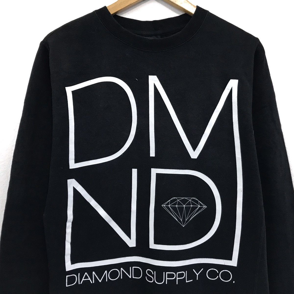 Diamond Supply Co. Diamond Supply Sweatshirt Biglogo Diamonds Supply Co Size US M / EU 48-50 / 2 - 2 Thumbnail