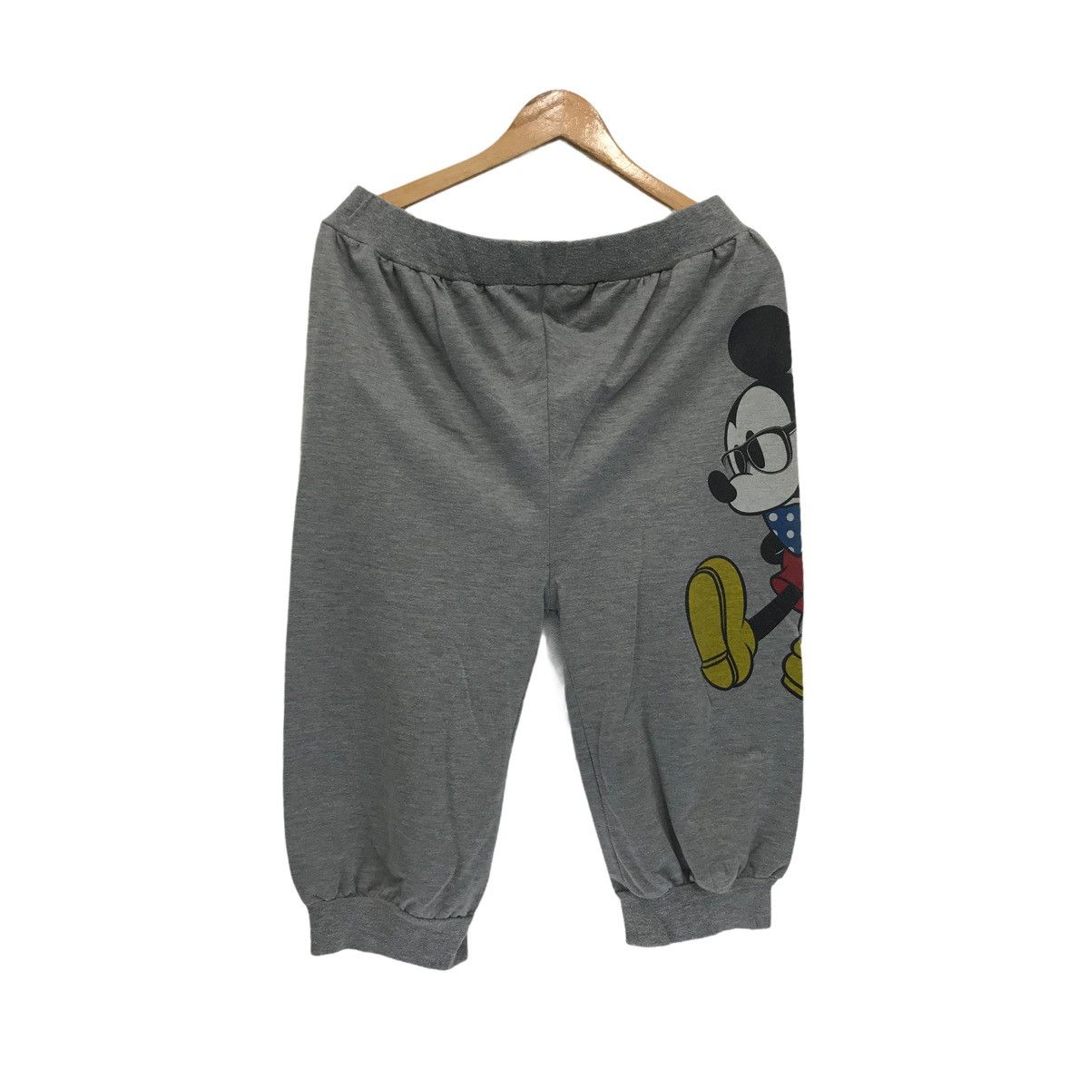 Disney × Mickey Mouse Vintage Disney Mickey Mouse Quarter Pants Size US 30 / EU 46 - 1 Thumbnail