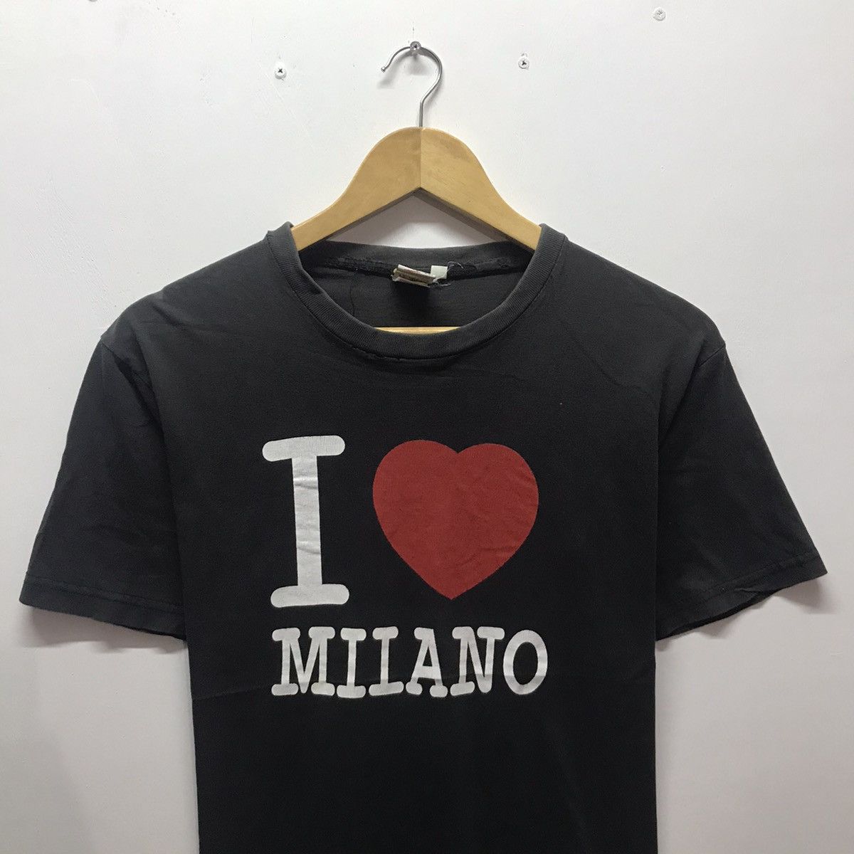Japanese Brand × Vintage I ❤️ Milano Shirt CrewNeck Size US S / EU 44-46 / 1 - 3 Thumbnail