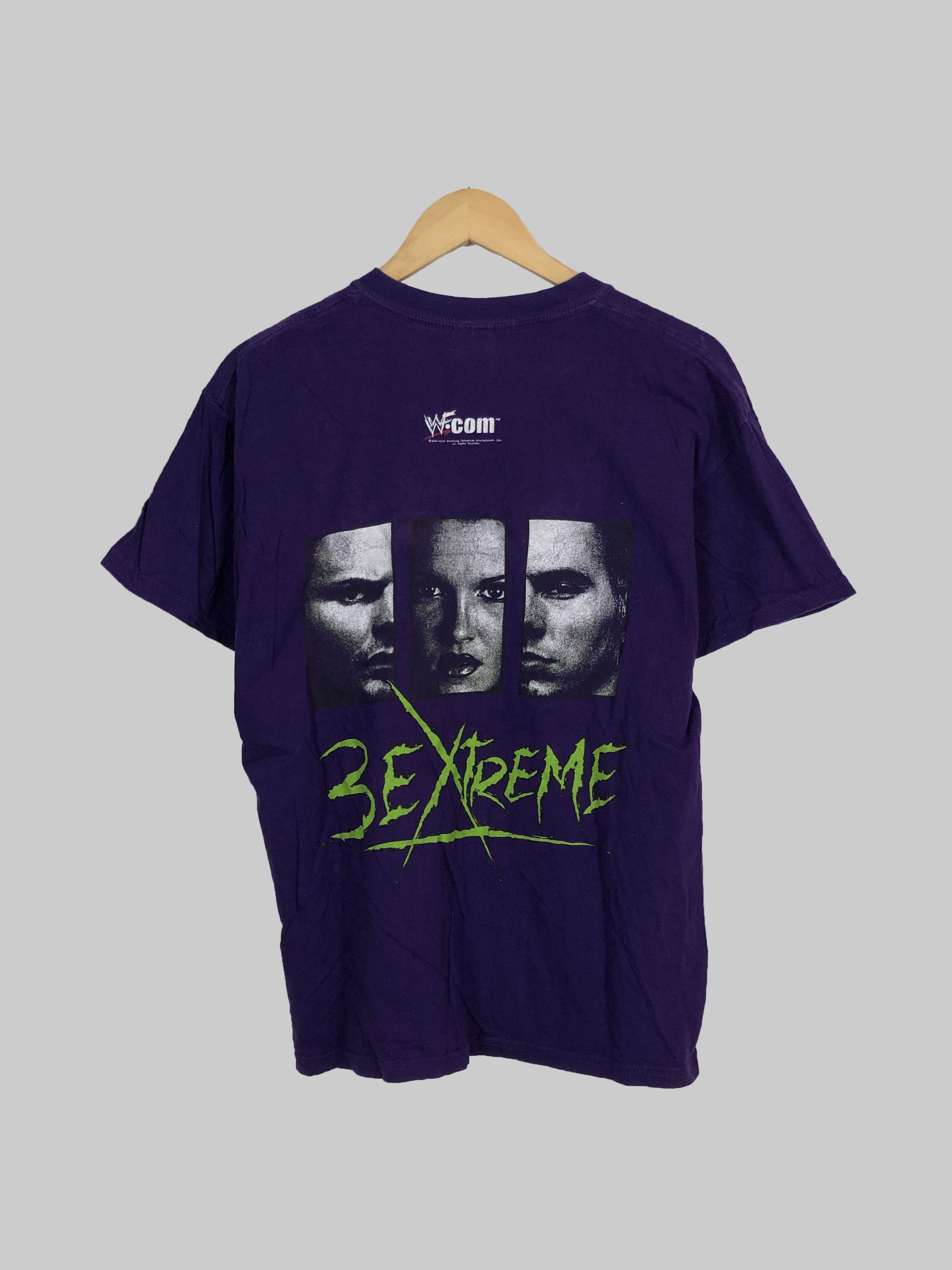 Vintage Vintage 2001 Hardy Boyz 3xtreme WWE WWF (Stone Cold John) Size US M / EU 48-50 / 2 - 1 Thumbnail