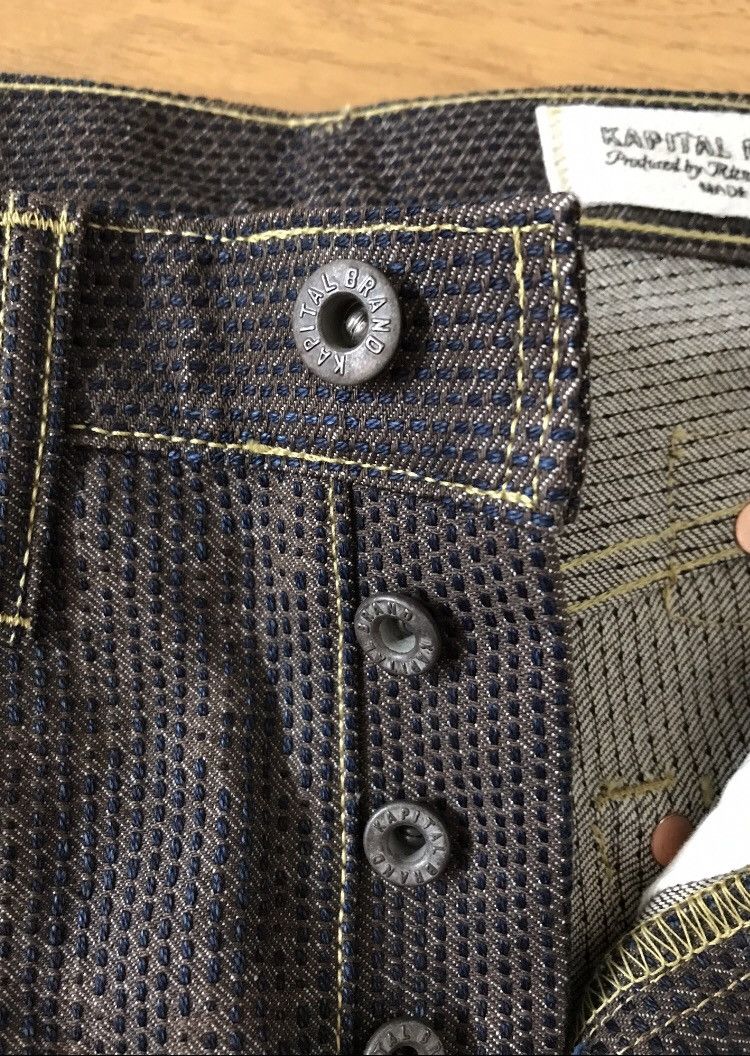 Kapital × Kapital Kountry KAPITAL CENTURY DENIM MONKEY CISCO N5S- BROWN Size US 30 / EU 46 - 10 Thumbnail