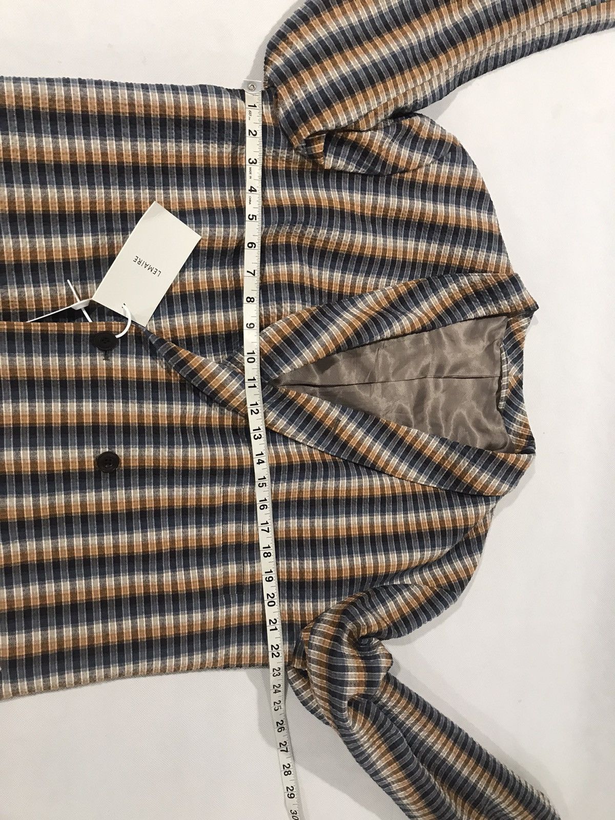 Lemaire Lemaire seersucker blazer. M. $1150 Size US M / EU 48-50 / 2 - 5 Thumbnail