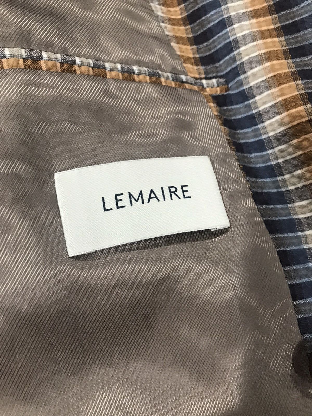 Lemaire Lemaire seersucker blazer. M. $1150 Size US M / EU 48-50 / 2 - 10 Thumbnail