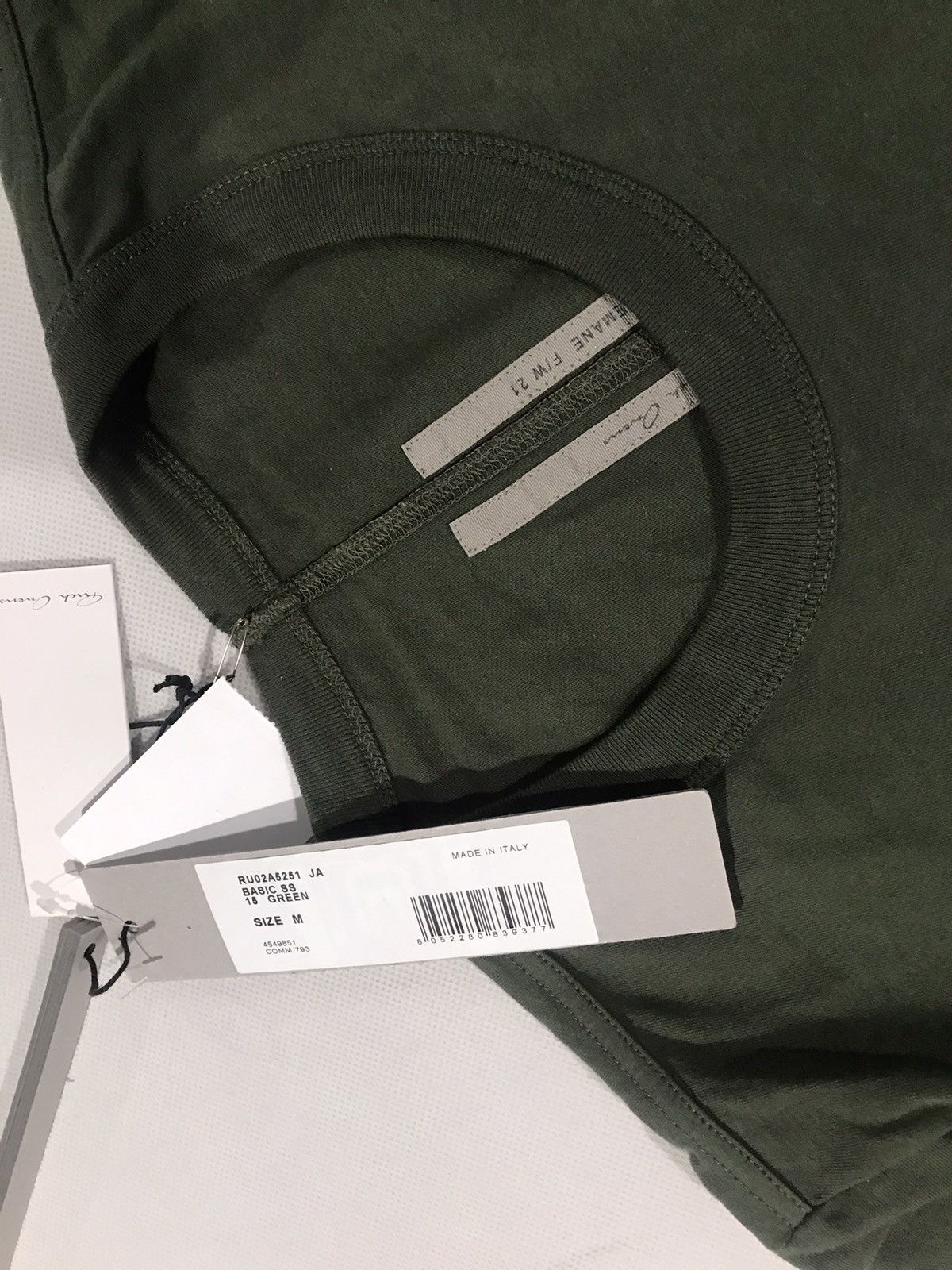 Rick Owens Rick Owens 2021 t shirt. M. $420 Size US M / EU 48-50 / 2 - 8 Thumbnail