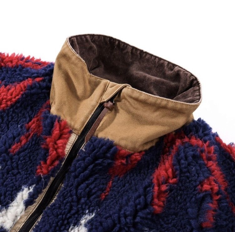 Kapital × Kapital Kountry KAPITAL Chino x Boa Fleece Nordic Anorak Size US XL / EU 56 / 4 - 10 Thumbnail