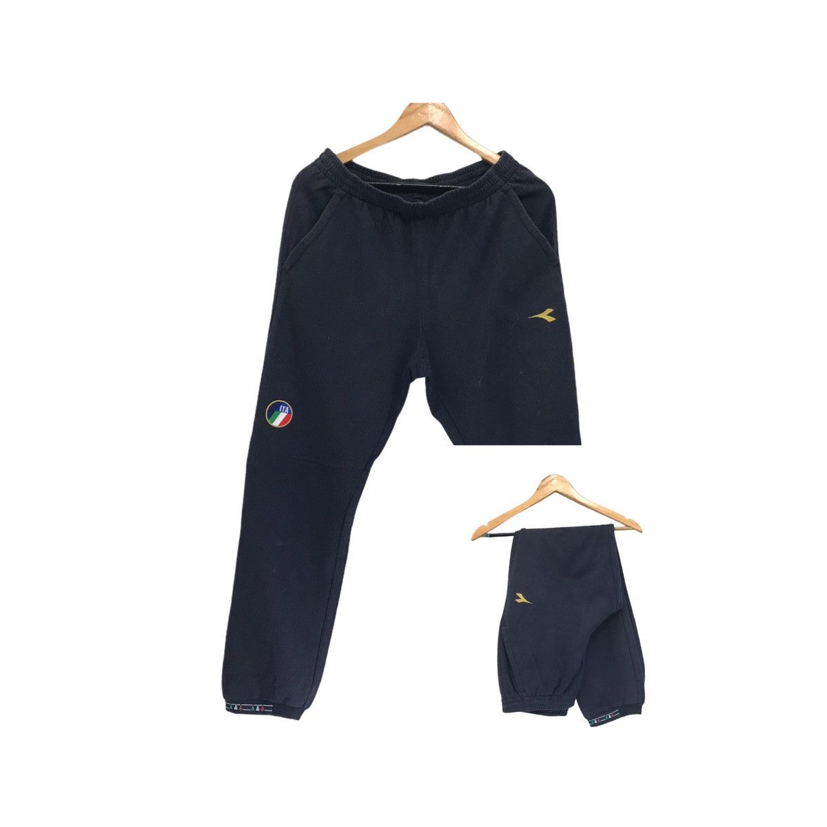 Diadora Vintage Diadora Sweatpants Size US 31 - 1 Thumbnail