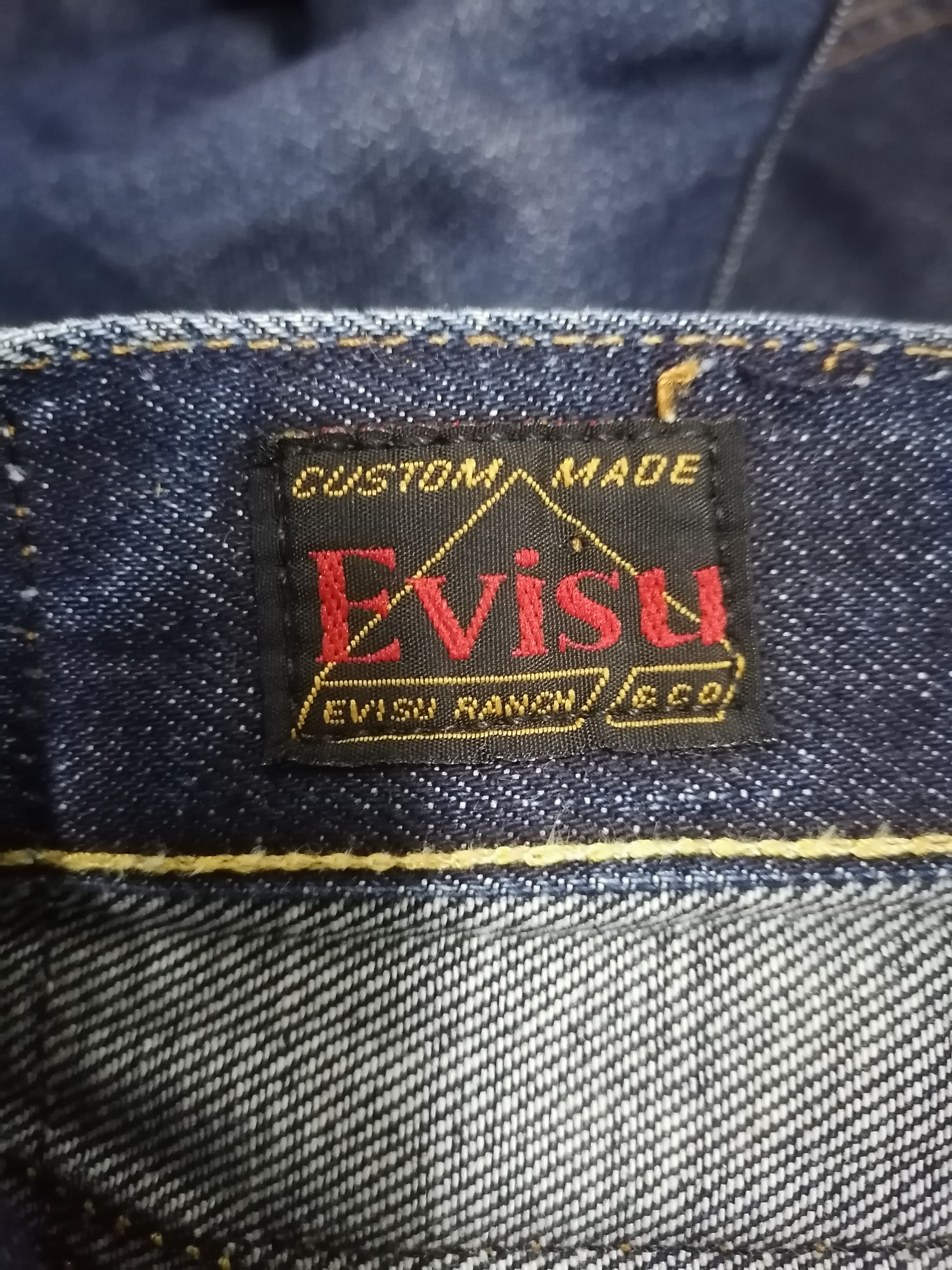 Other 🔥🔥🔥Evisu Daicock Selvedge Denim Pants⚡⚡⚡ Size US 26 / EU 42 - 8 Thumbnail