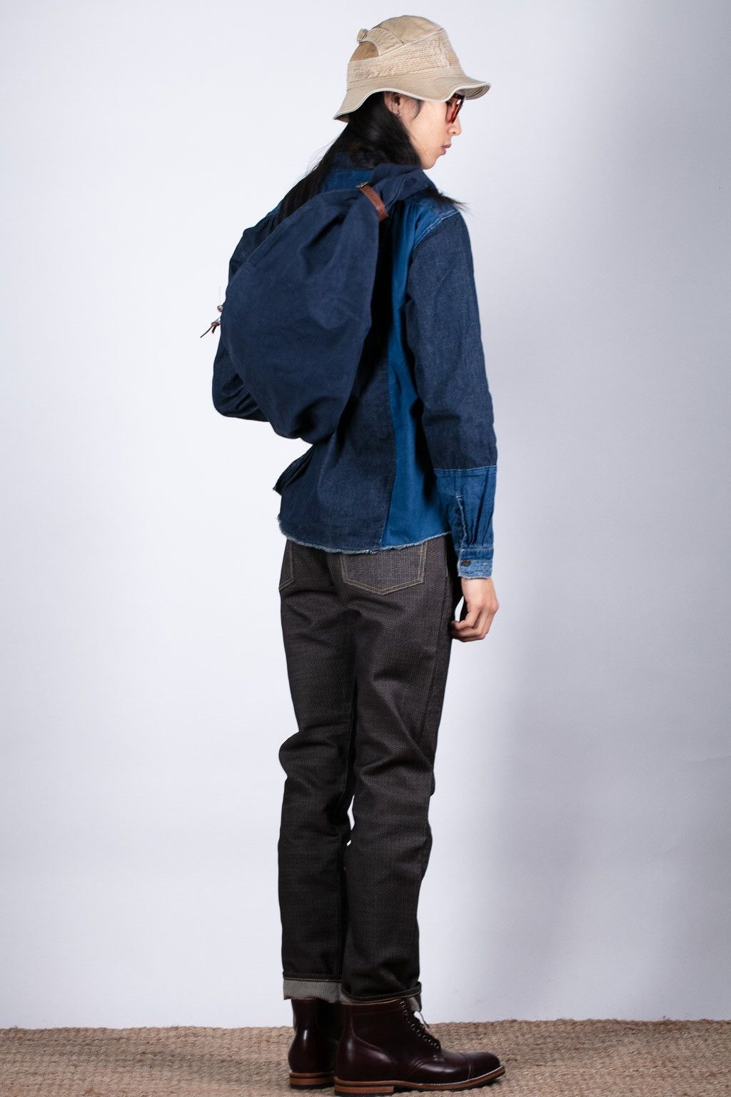 Kapital × Kapital Kountry KAPITAL CENTURY DENIM MONKEY CISCO N5S- BROWN Size US 34 / EU 50 - 17 Thumbnail