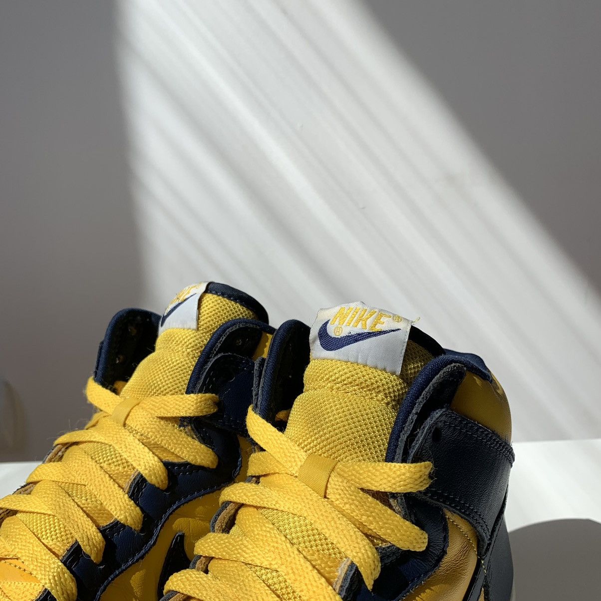Nike × Vintage 2003 Nike Dunk High Michigan Size US 8 / IT 38 - 6 Thumbnail