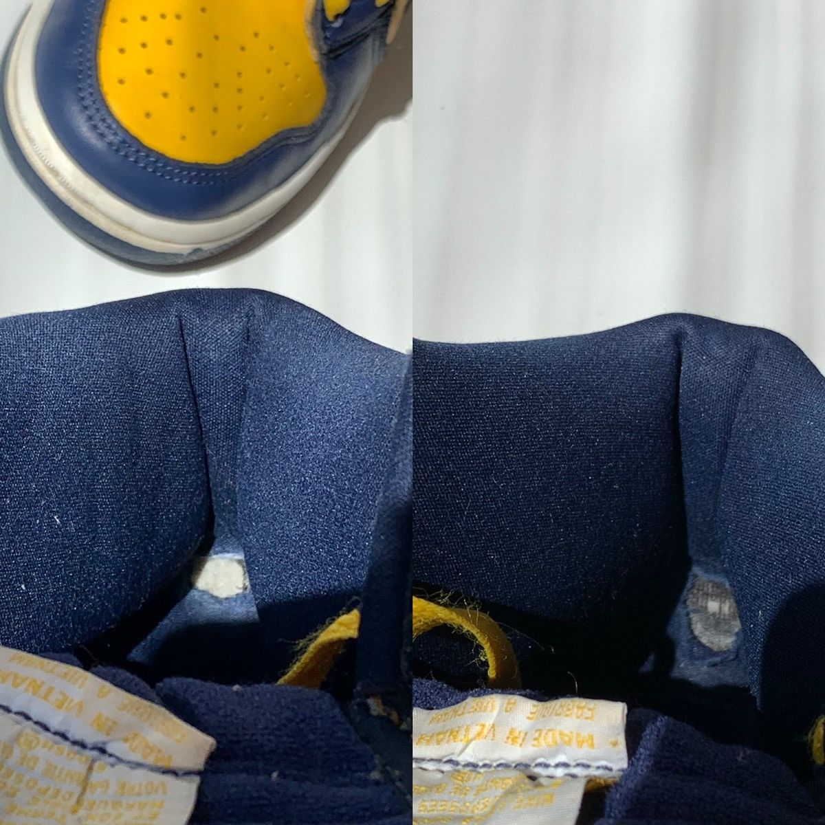 Nike × Vintage 2003 Nike Dunk High Michigan Size US 8 / IT 38 - 15 Thumbnail