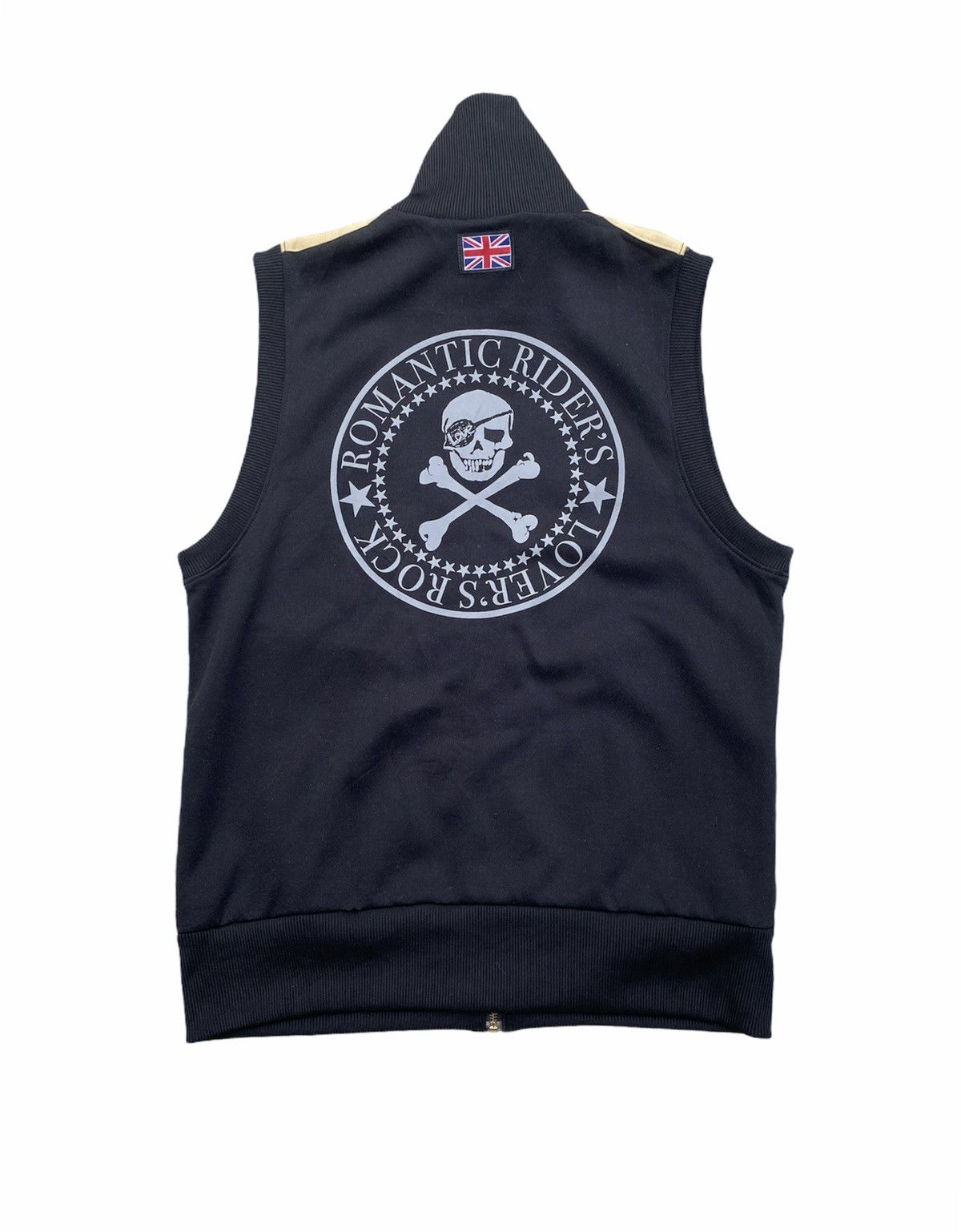 Japanese Brand Super Lover’s Rock Romantic Rider Sleeveless Zip Up Jacket Size US M / EU 48-50 / 2 - 1 Thumbnail