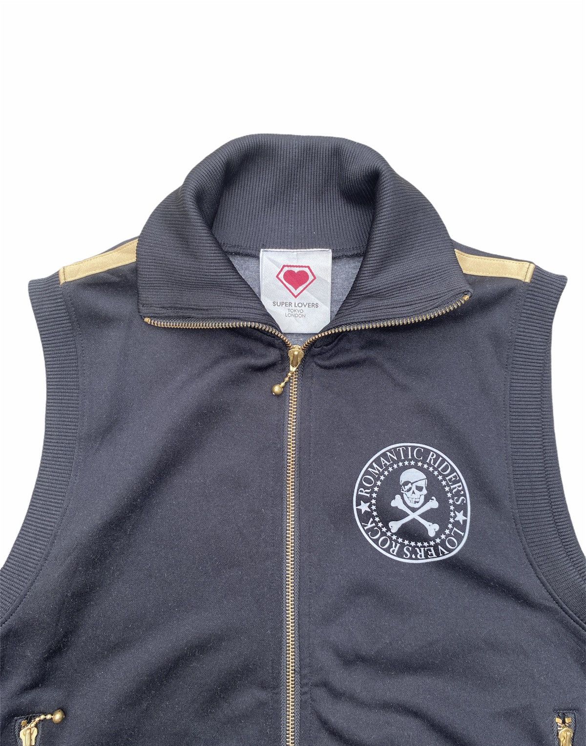 Japanese Brand Super Lover’s Rock Romantic Rider Sleeveless Zip Up Jacket Size US M / EU 48-50 / 2 - 4 Thumbnail