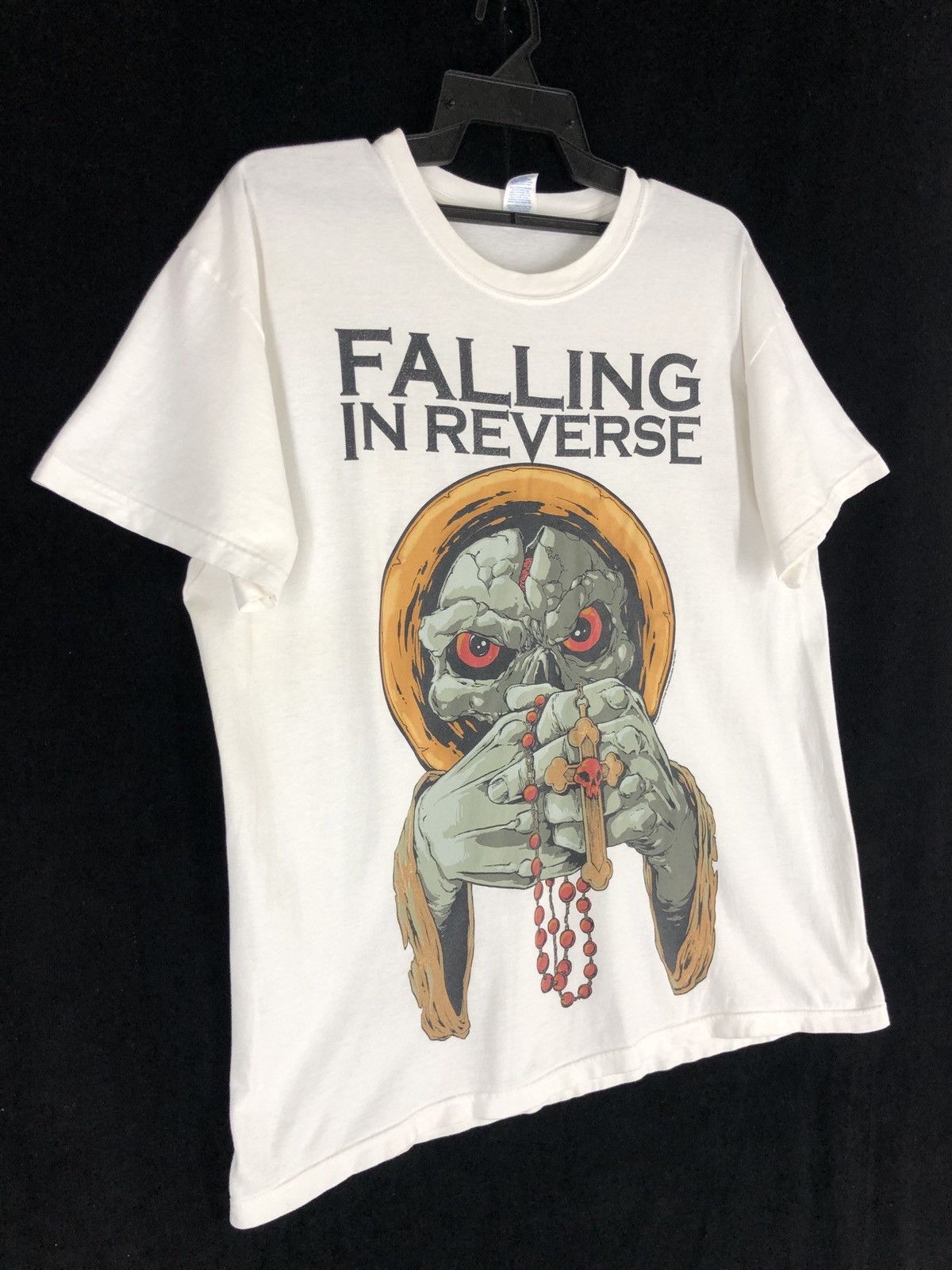 Band Tees × Vintage Falling In Reverse I'M No Saint Tops Tee T Size LT-Shirt Size US L / EU 52-54 / 3 - 5 Thumbnail