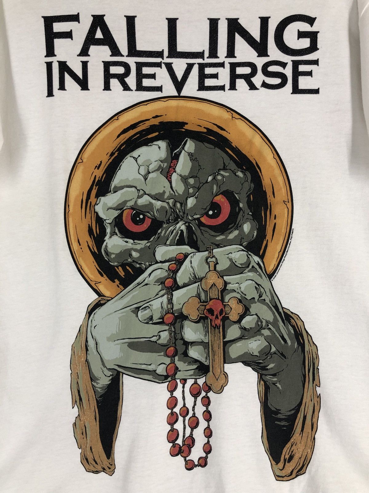 Band Tees × Vintage Falling In Reverse I'M No Saint Tops Tee T Size LT-Shirt Size US L / EU 52-54 / 3 - 3 Thumbnail