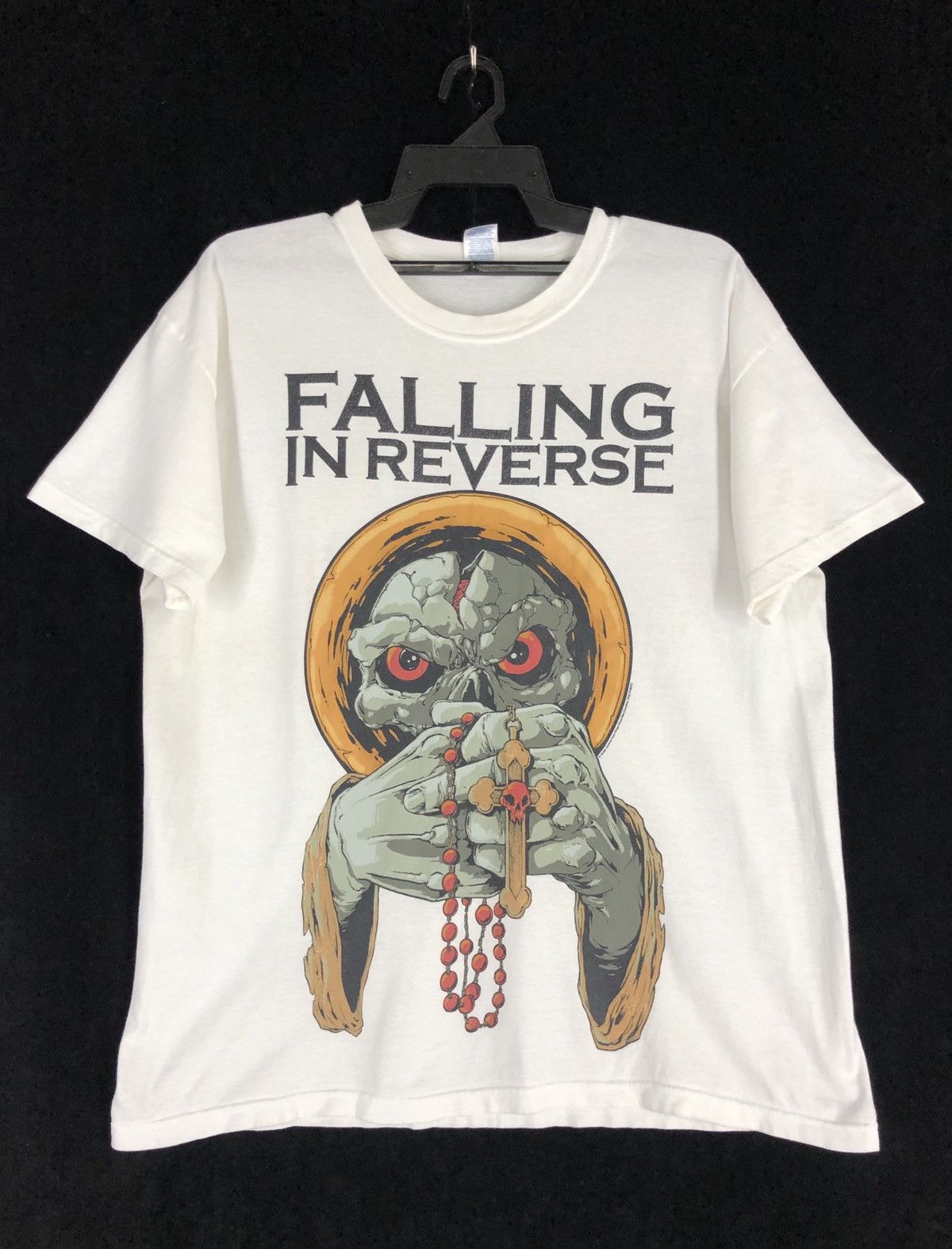 Band Tees × Vintage Falling In Reverse I'M No Saint Tops Tee T Size LT-Shirt Size US L / EU 52-54 / 3 - 1 Thumbnail