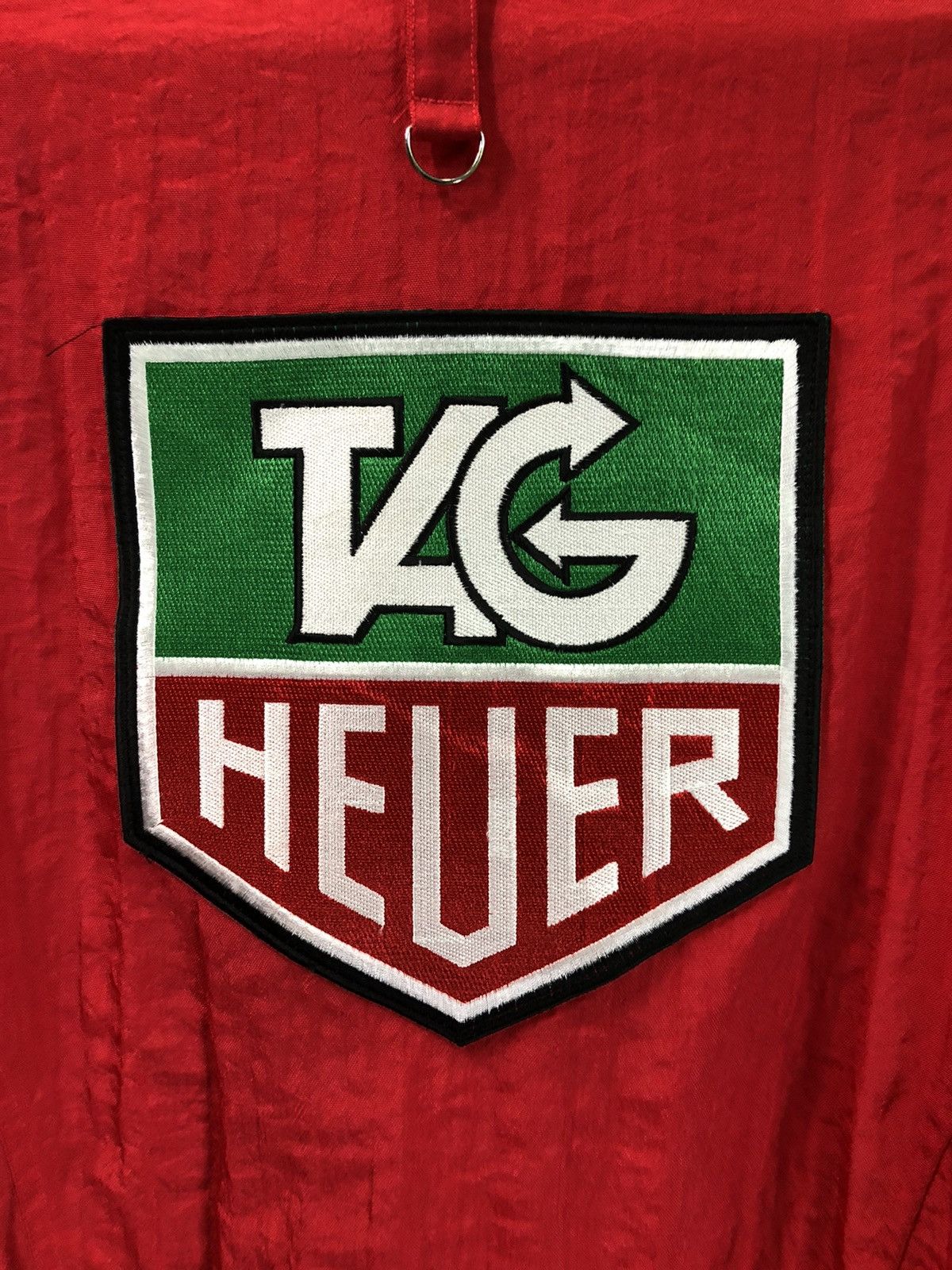 Vintage Vintage Tag Heuer Big Logo Racing Jacket Size US L / EU 52-54 / 3 - 3 Thumbnail