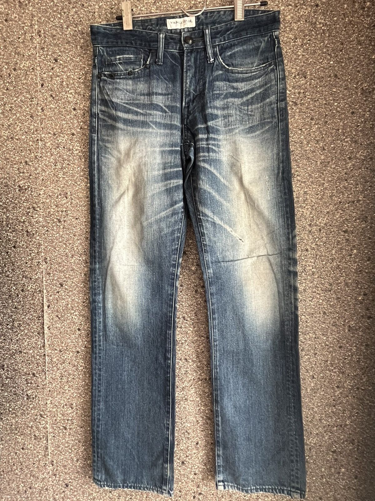 image of Distressed Denim x Vintage Vanquish Ft53 in Denim, Men's (Size 31)