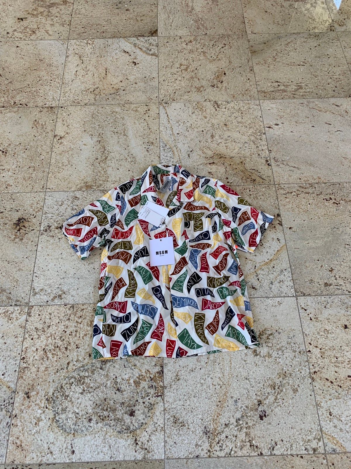 Pre-owned Visvim Ss Native American Tribe Button Up In Multicolor