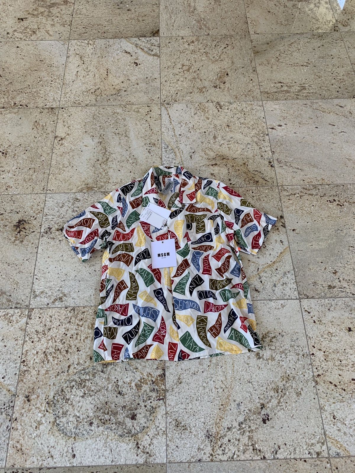 Pre-owned Visvim Ss Native American Tribe Button Up In Multicolor