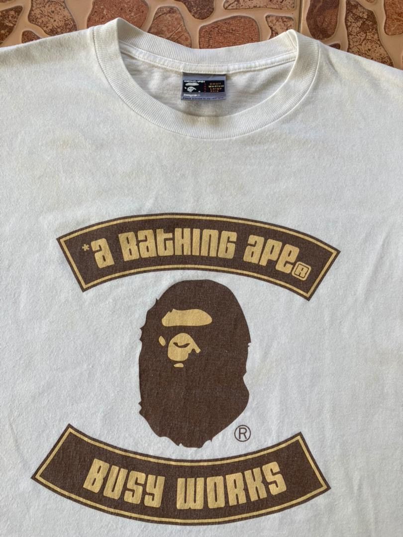 Bape Busy Works Tee Size US M / EU 48-50 / 2 - 4 Thumbnail
