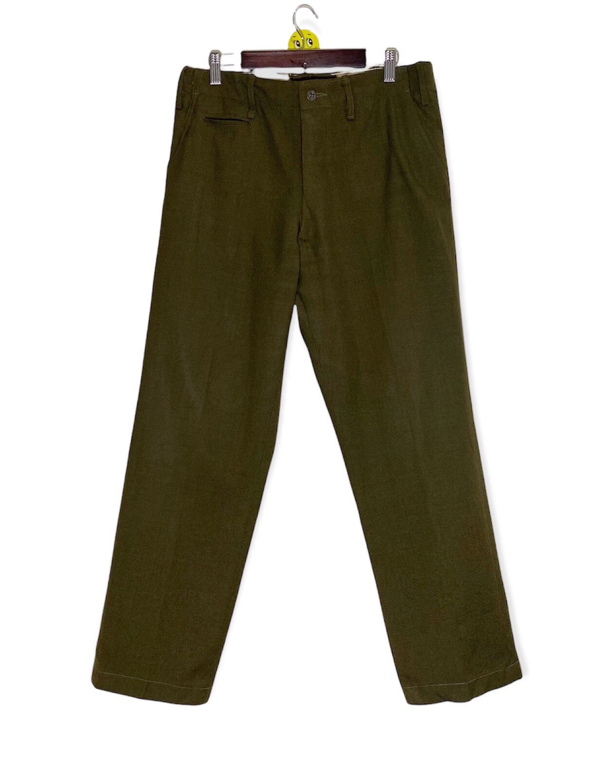 Army Of Me Vintage 60's Army Pants Chore Cotton Size US 33 - 1 Thumbnail