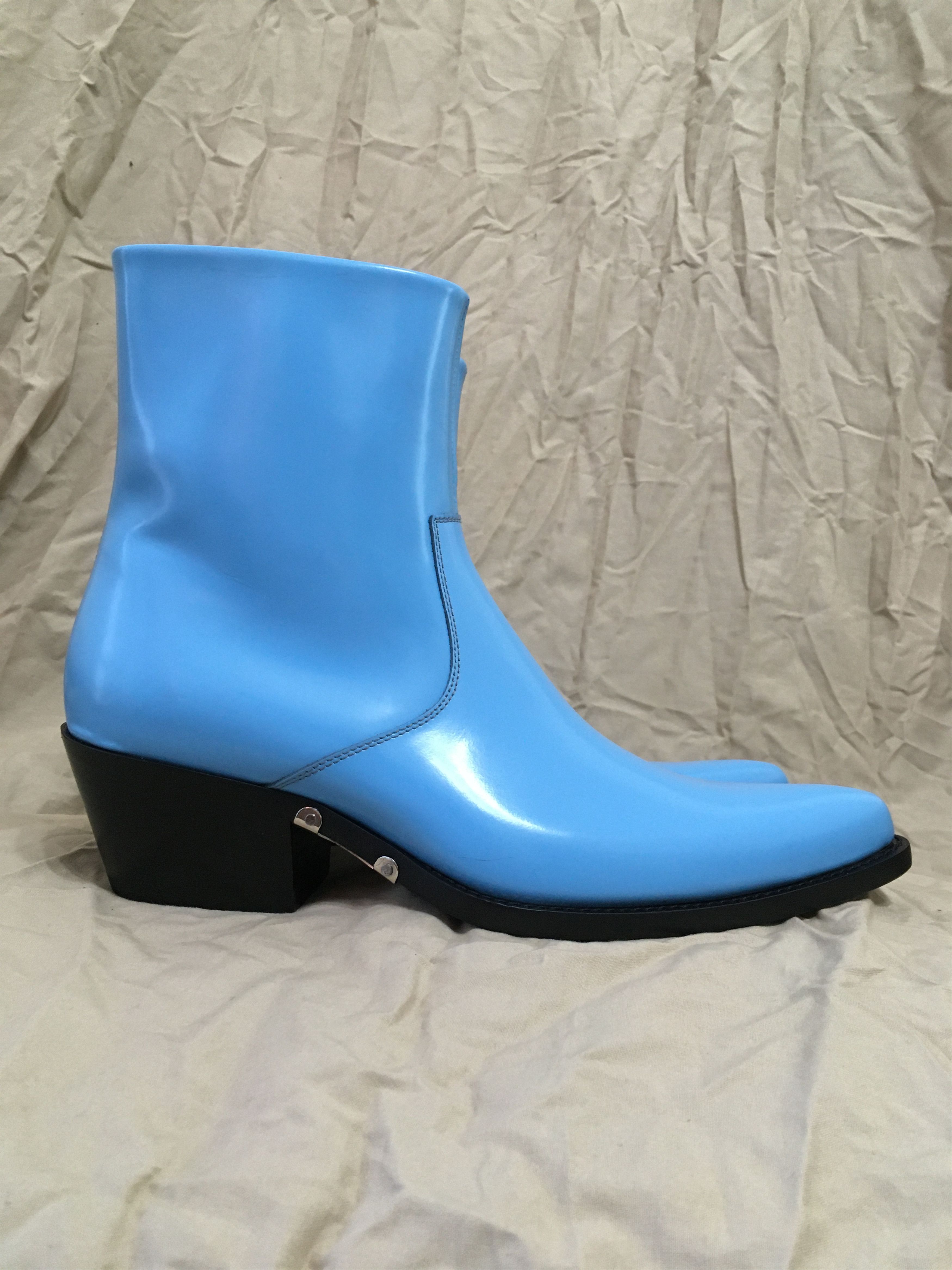 Calvin klein blue boots on sale