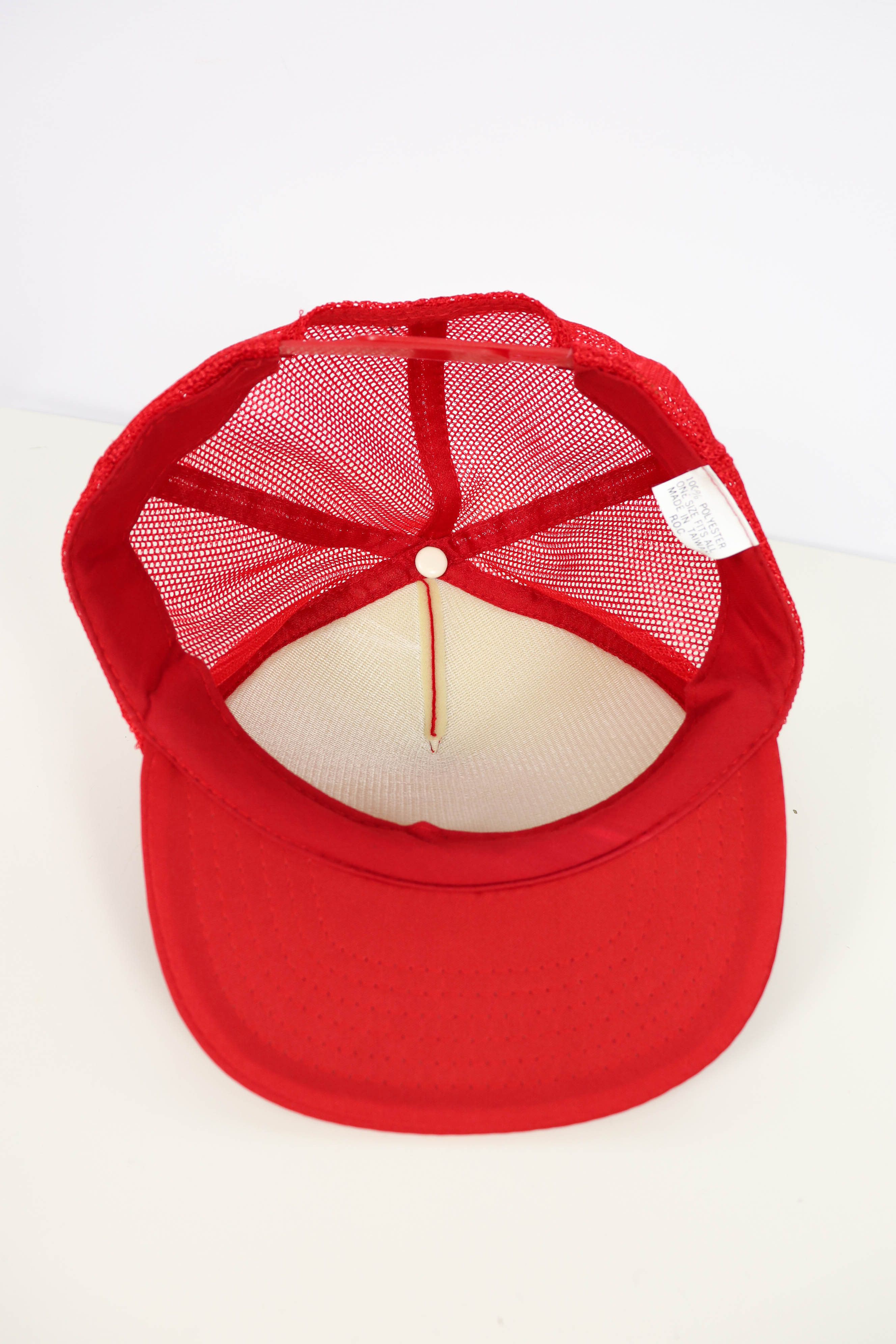 Coca Cola Coca-Cola Vintage 90s Big Logo Red Trucker Cap Hat Size ONE SIZE - 8 Thumbnail