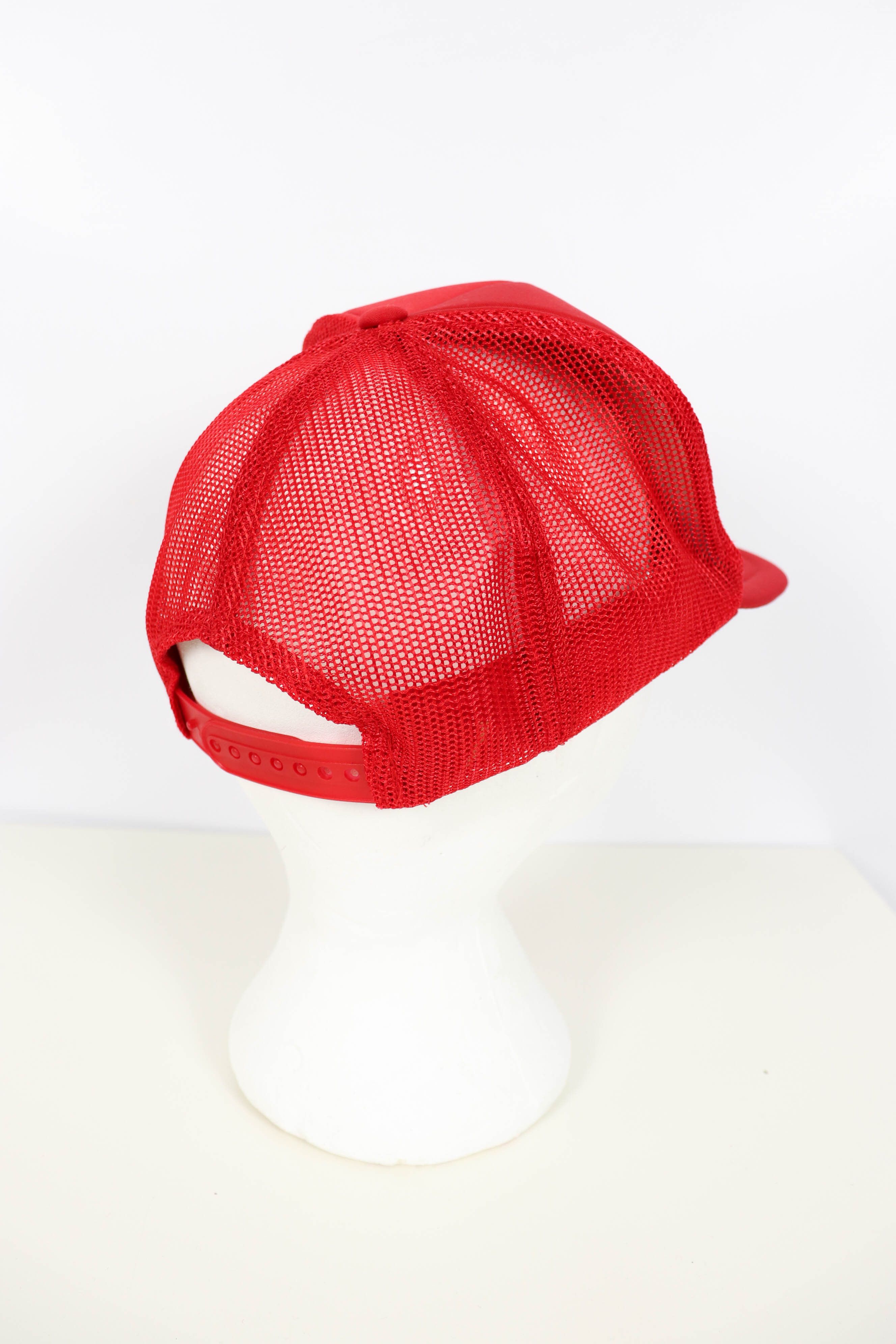 Coca Cola Coca-Cola Vintage 90s Big Logo Red Trucker Cap Hat Size ONE SIZE - 6 Thumbnail