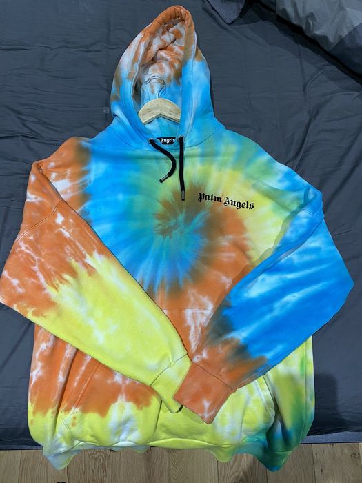 Palm angels tie online dye hoodie