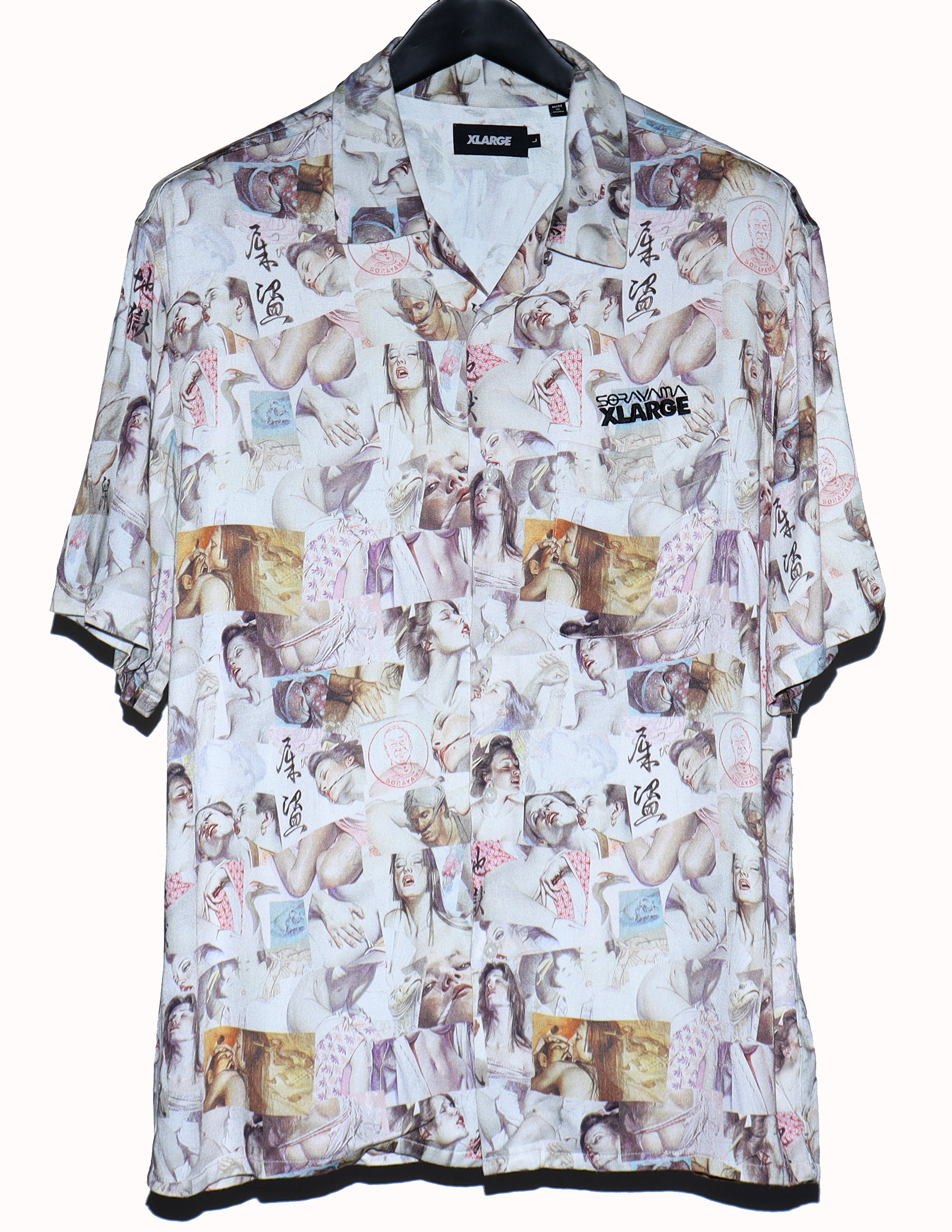Club Sorayama X-Large Sorayama 'Erotica' Rayon Shirt Size US L / EU 52-54 / 3 - 1 Thumbnail