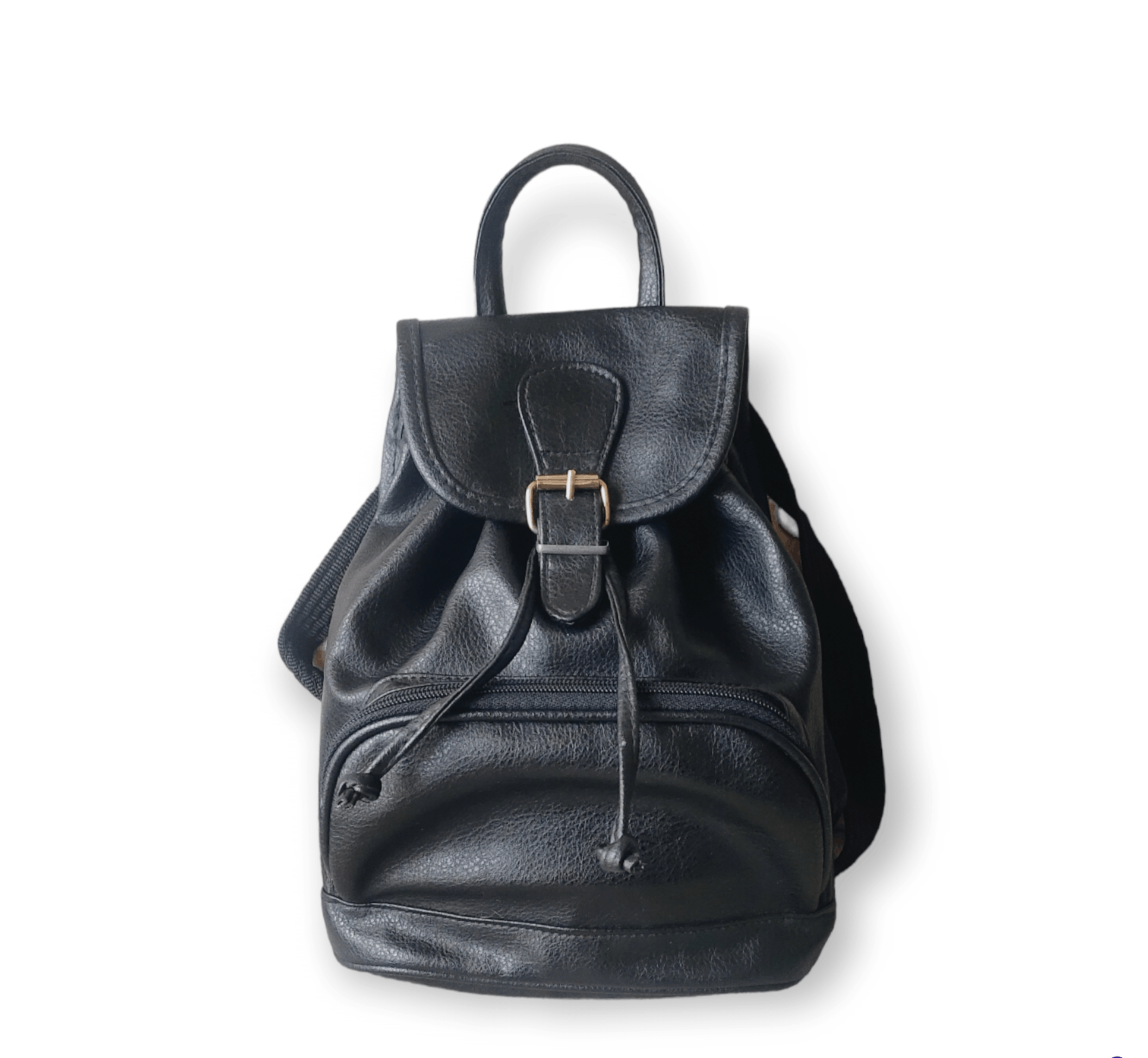 Designer × Vintage Barganza black leather backpack | Grailed
