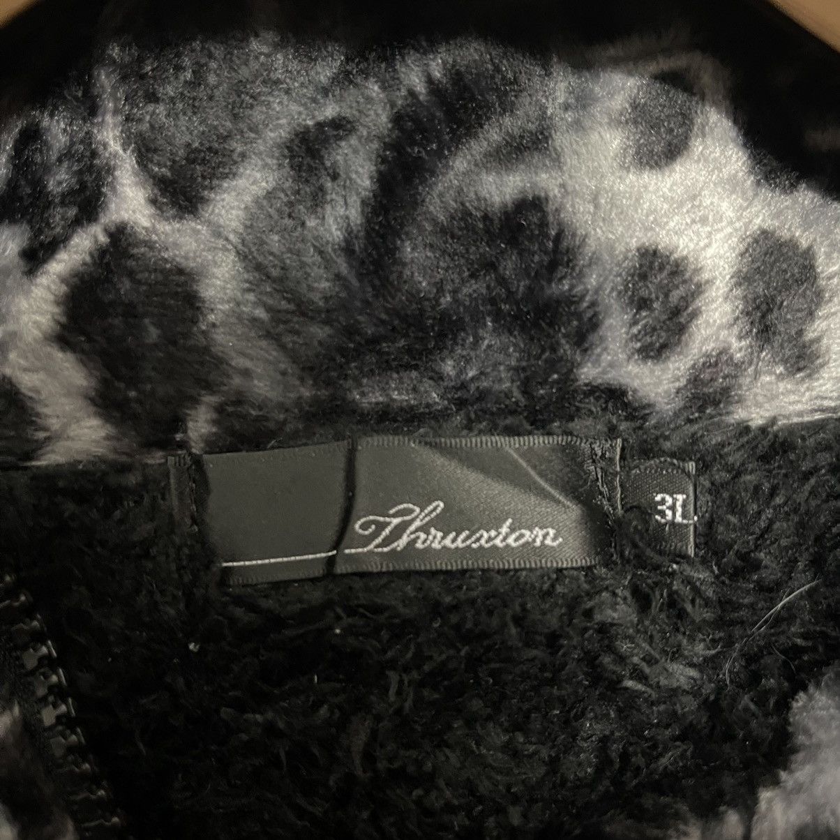 Japanese Brand Thruxton Black Leopard women Style Japanese Jacket Size L / US 10 / IT 46 - 8 Thumbnail