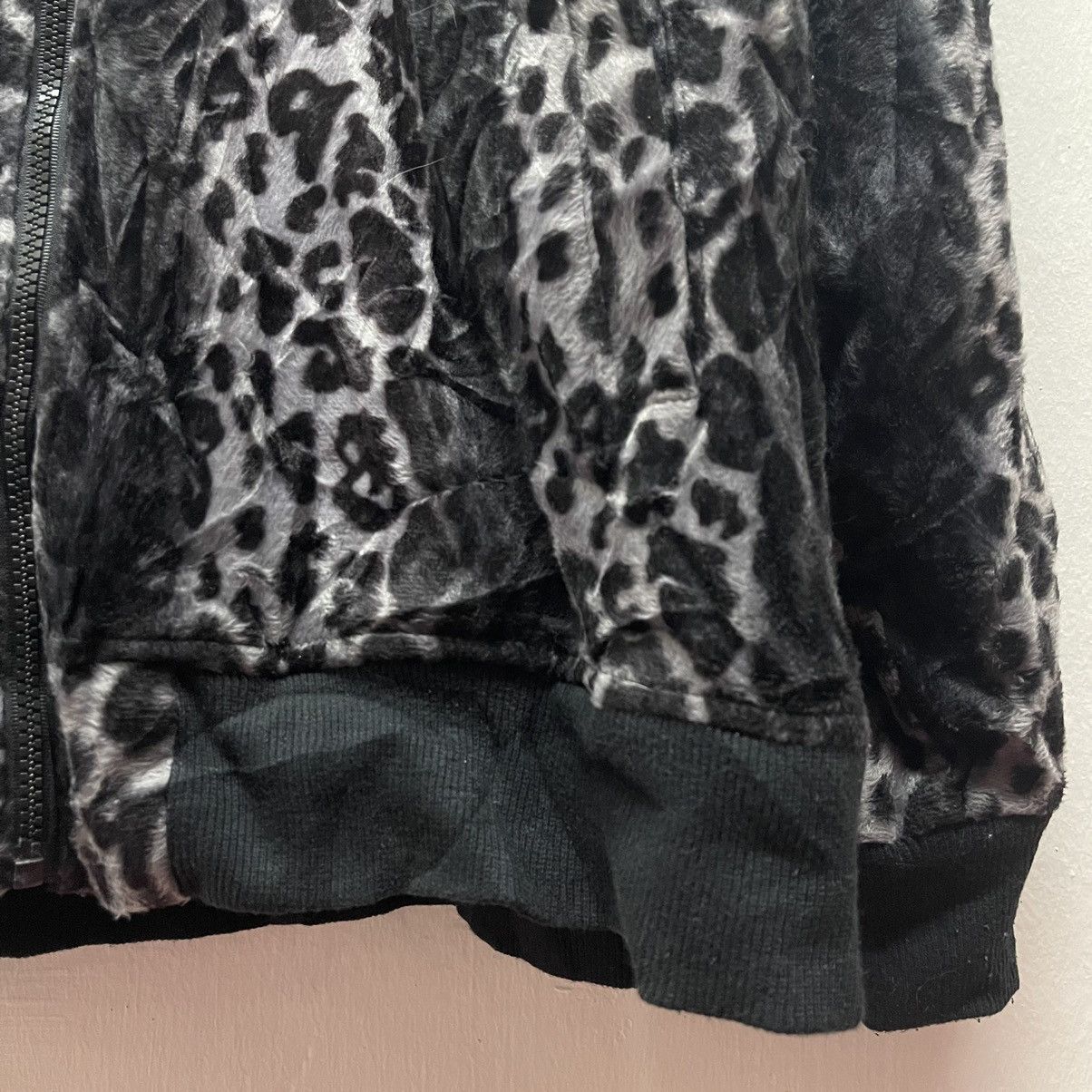 Japanese Brand Thruxton Black Leopard women Style Japanese Jacket Size L / US 10 / IT 46 - 6 Thumbnail