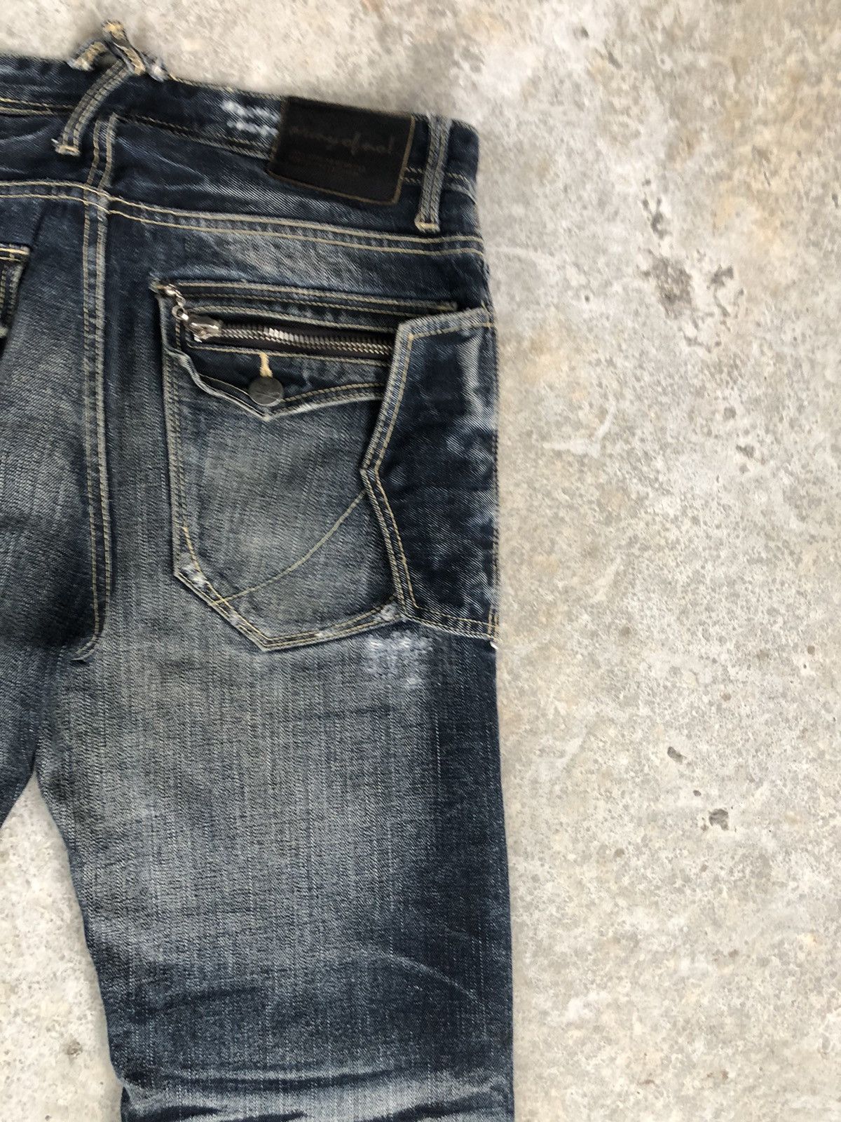 Army Of Me Japanese Skulls army of no Distressed Jeans Size US 34 / EU 50 - 10 Thumbnail
