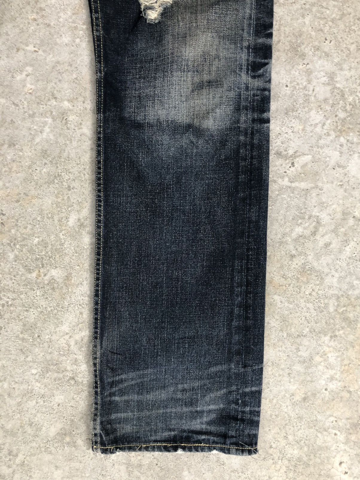 Army Of Me Japanese Skulls army of no Distressed Jeans Size US 34 / EU 50 - 7 Thumbnail