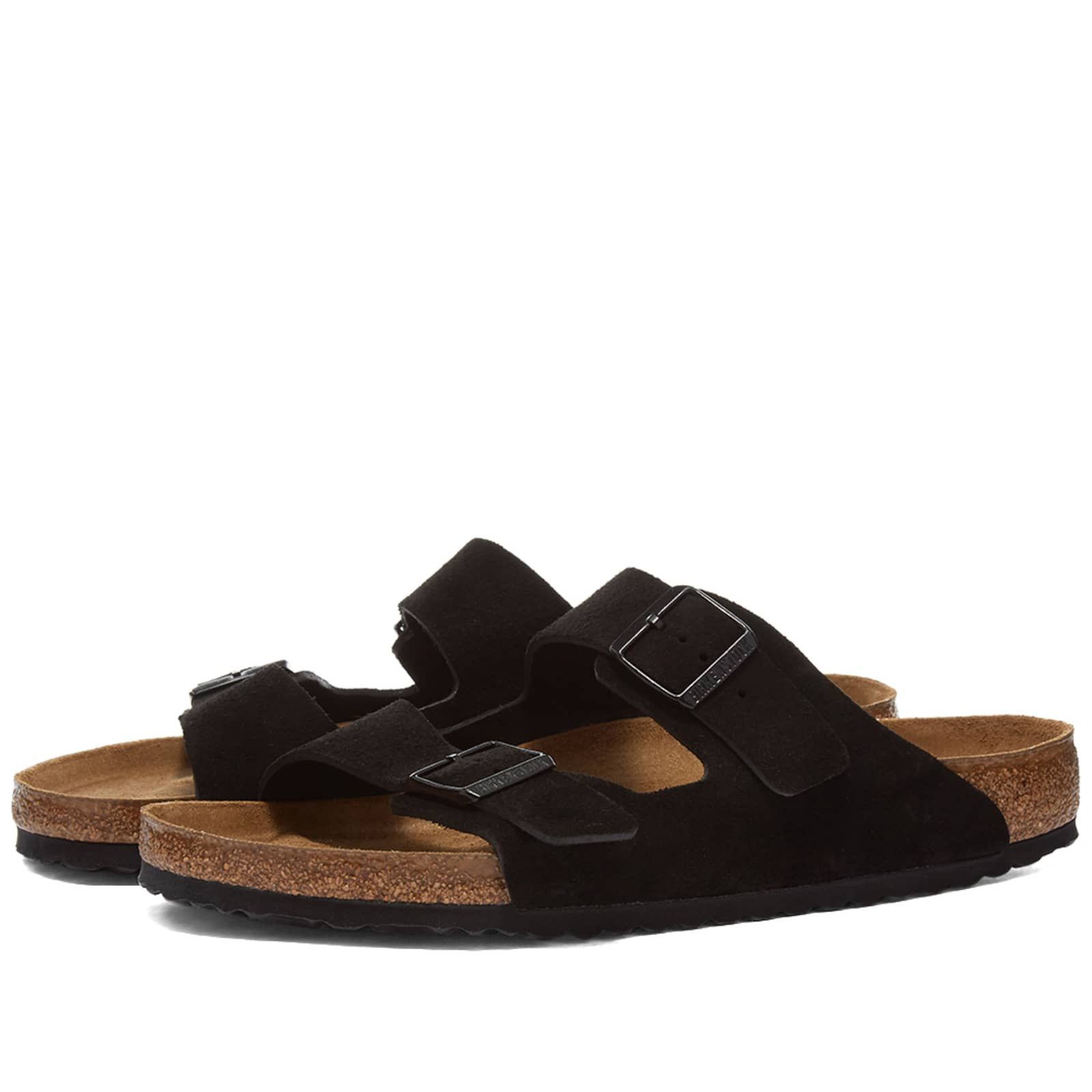 Birkenstock BIRKENSTOCK ARIZONA SFB BLACK SUEDE 951321 US 8 EU 41 Size US 8 / EU 41 - 1 Thumbnail