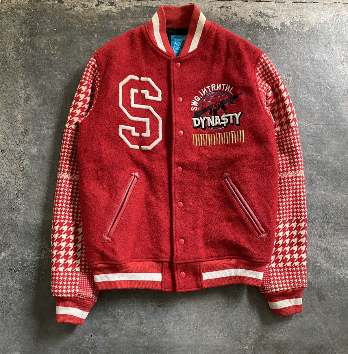 Swagger AW07 Swagger dynasty bullet Embroidery varsity jacket Size US M / EU 48-50 / 2 - 3 Thumbnail