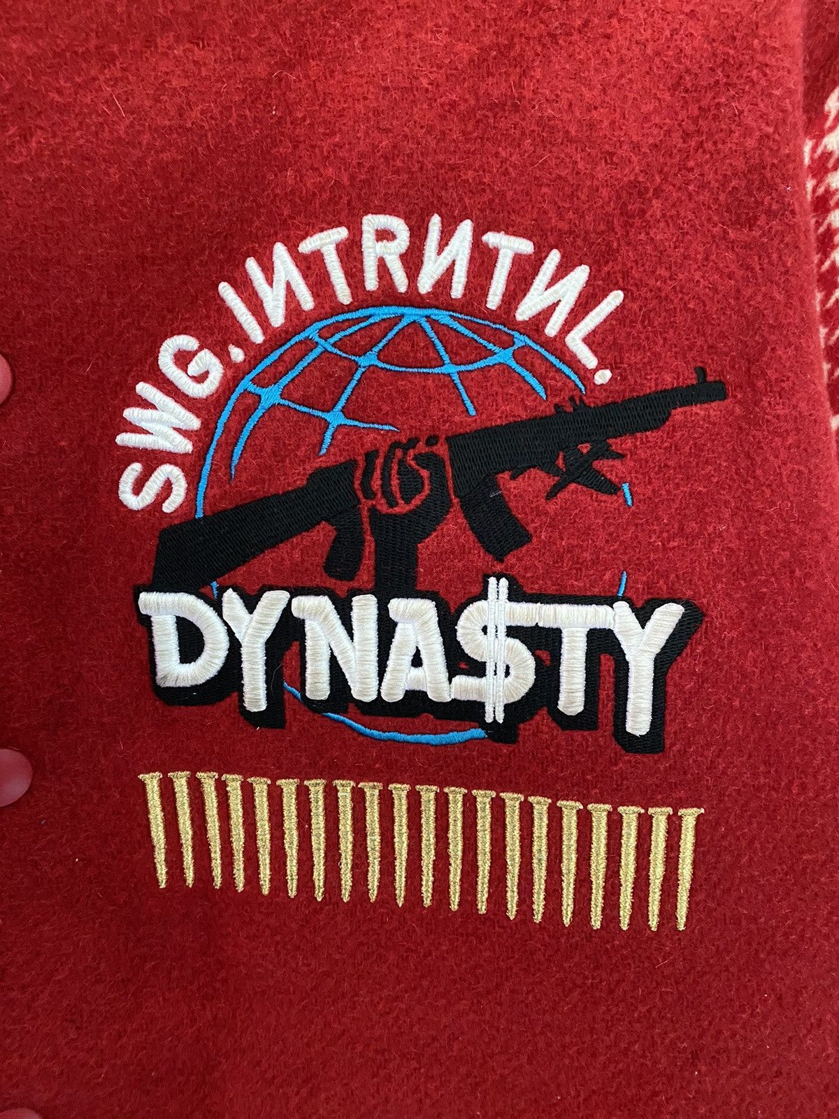 Swagger AW07 Swagger dynasty bullet Embroidery varsity jacket Size US M / EU 48-50 / 2 - 7 Thumbnail