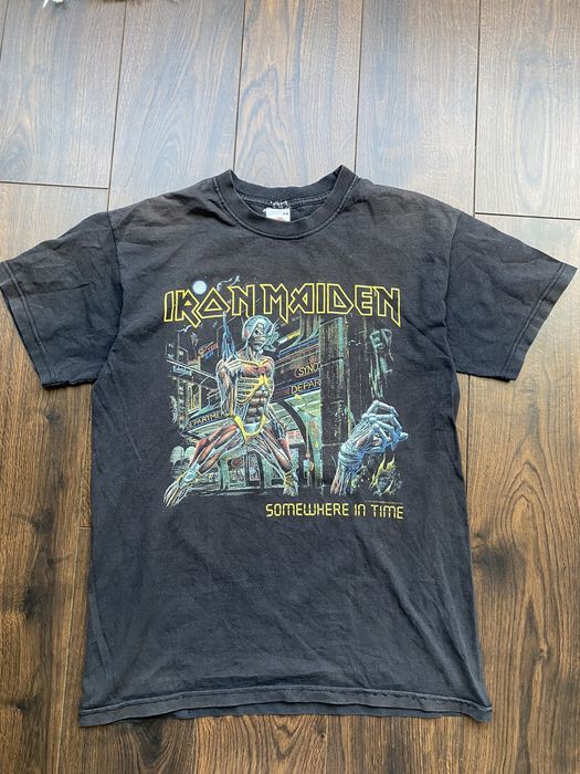 Vintage Vintage Iron Maiden Tour t-shirt 2004 somewhere in time | Grailed