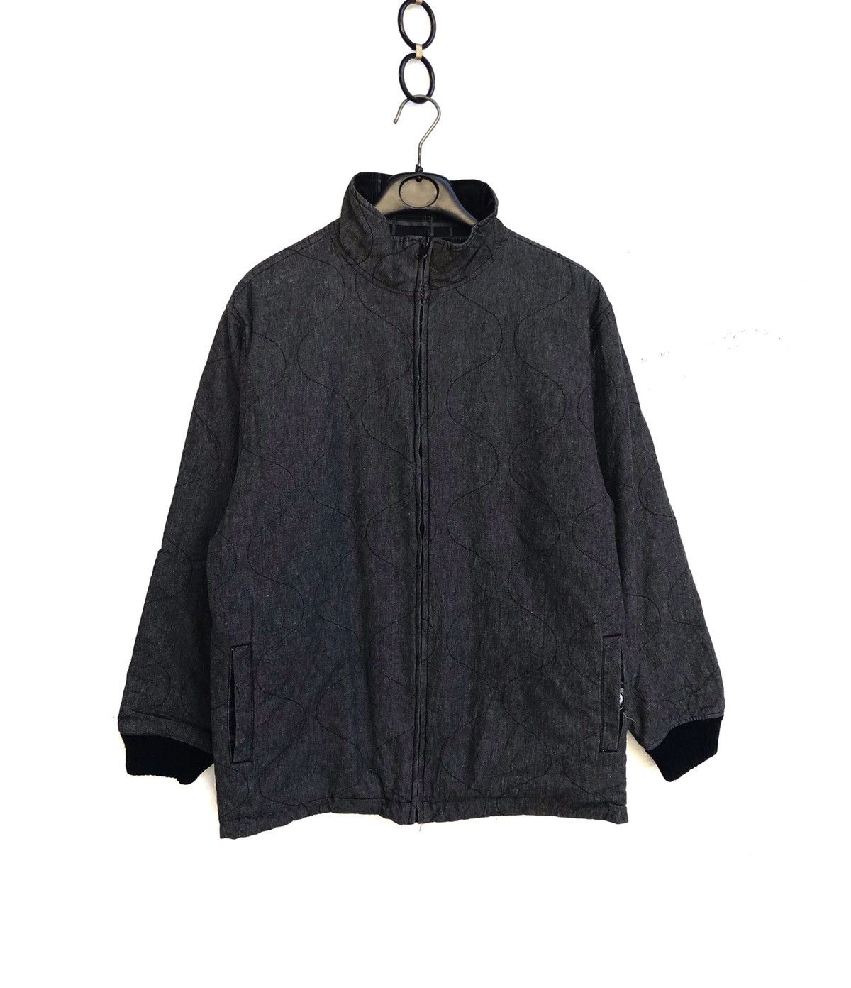 Japanese Brand 🔥Dics Riversible Soft Denim Jacket Check Inside Size US M / EU 48-50 / 2 - 1 Thumbnail